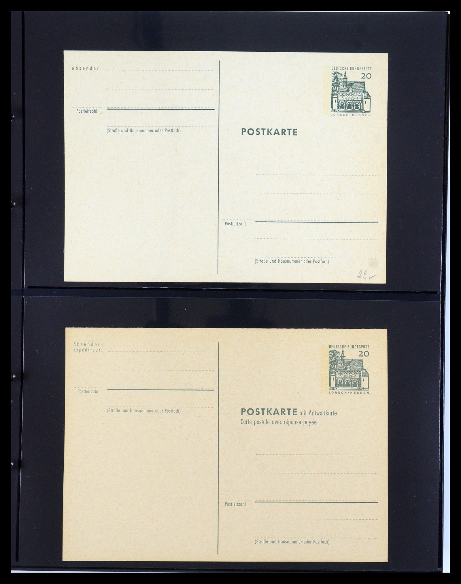 35323 017 - Postzegelverzameling 35323 Duitsland postwaardestukken 1934-2019!