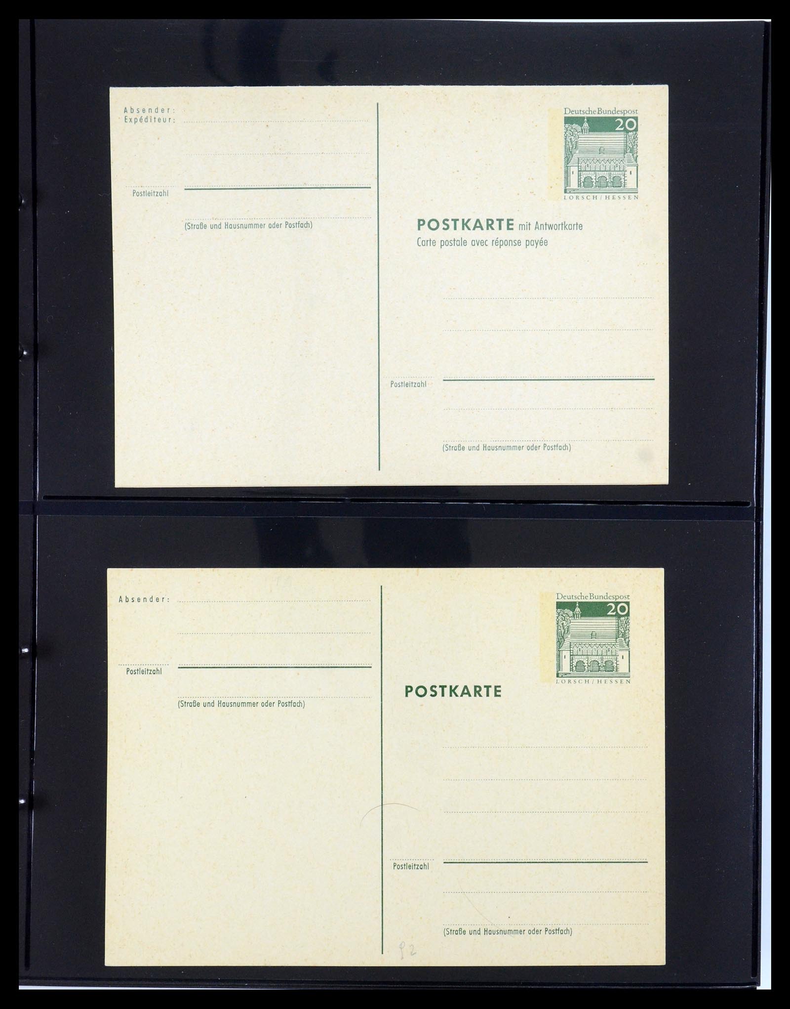 35323 021 - Postzegelverzameling 35323 Duitsland postwaardestukken 1934-2019!