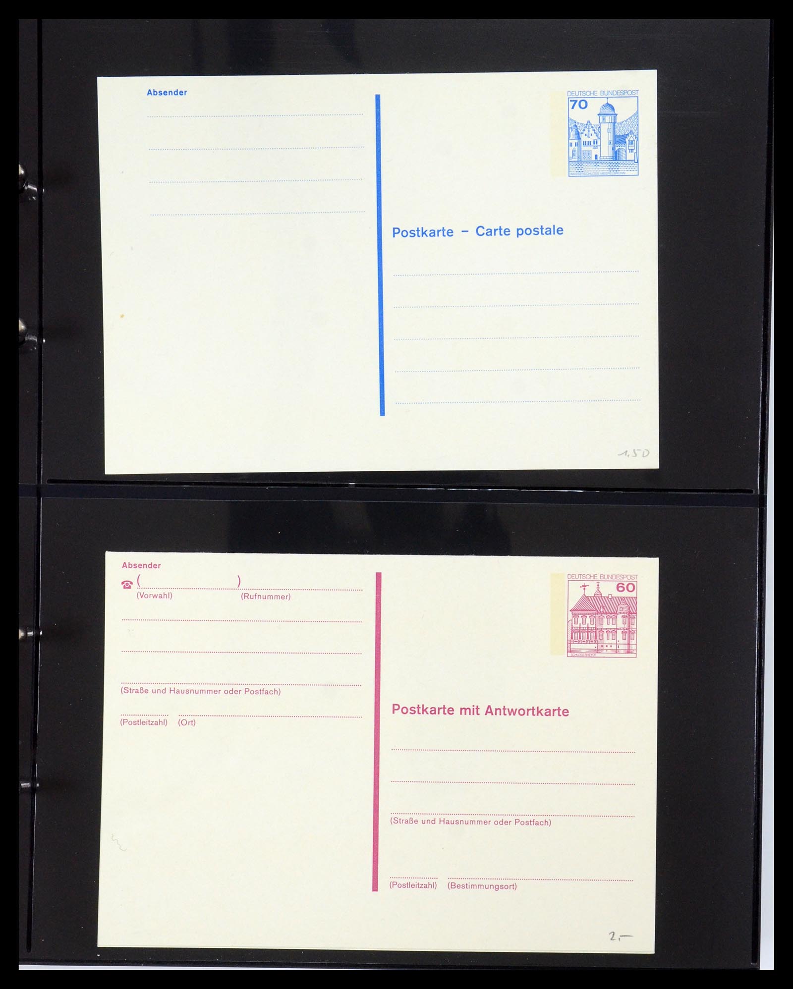 35323 038 - Postzegelverzameling 35323 Duitsland postwaardestukken 1934-2019!