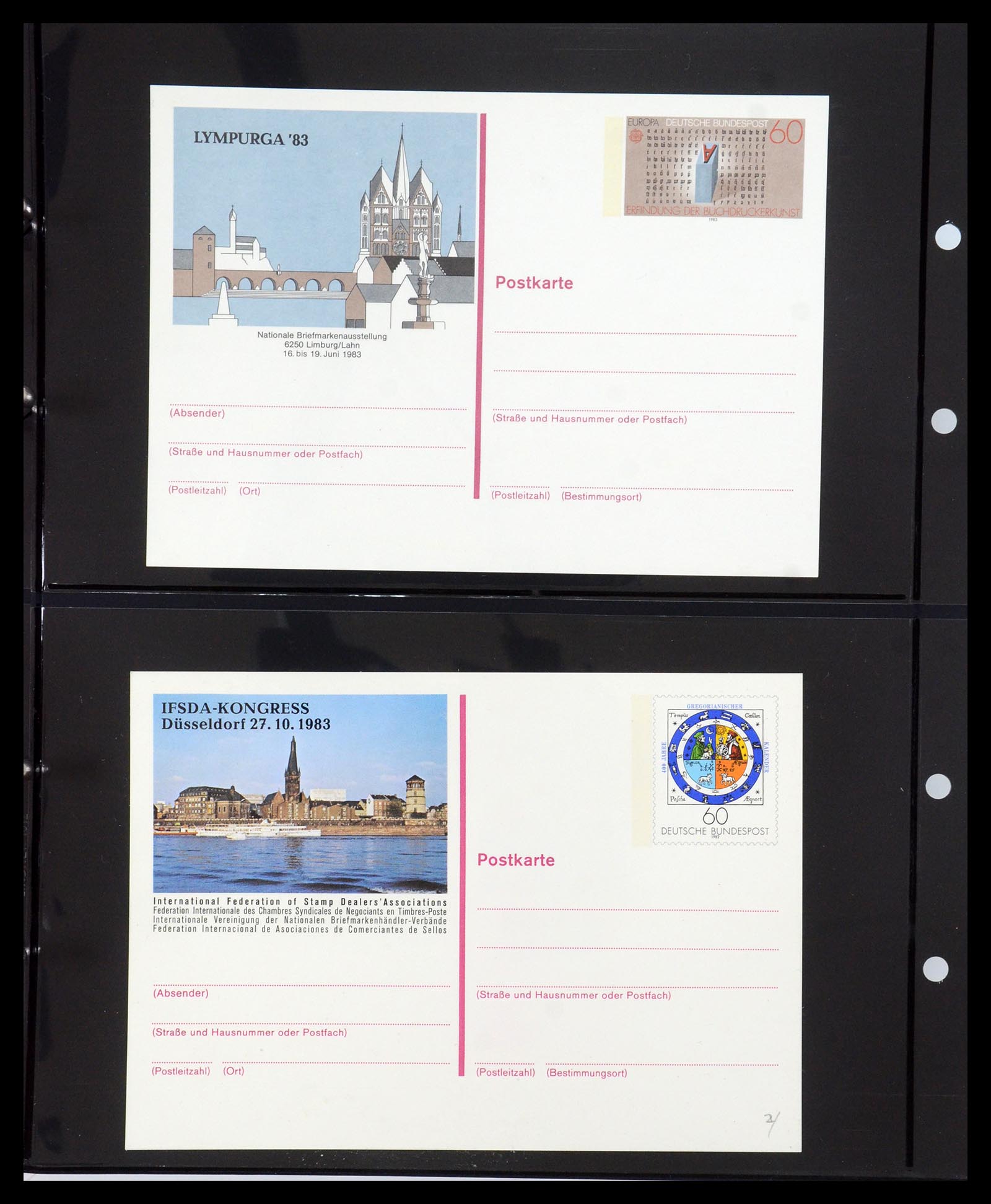 35323 041 - Postzegelverzameling 35323 Duitsland postwaardestukken 1934-2019!