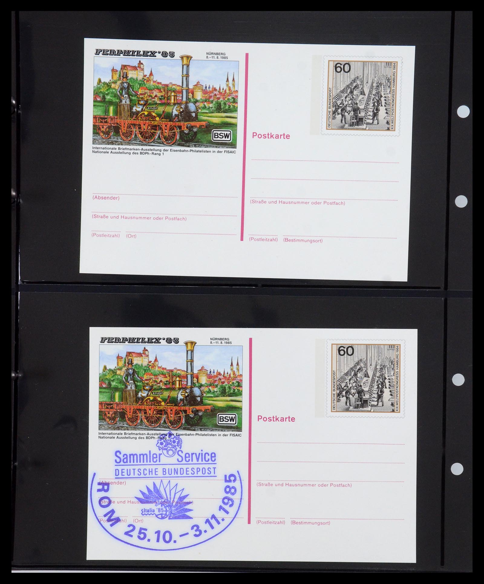 35323 043 - Postzegelverzameling 35323 Duitsland postwaardestukken 1934-2019!
