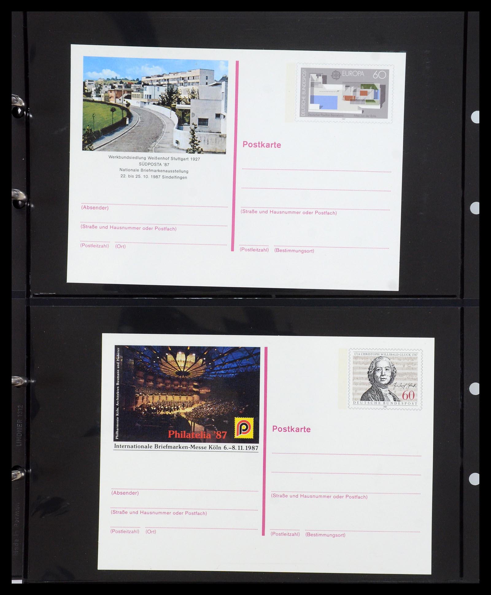 35323 045 - Postzegelverzameling 35323 Duitsland postwaardestukken 1934-2019!