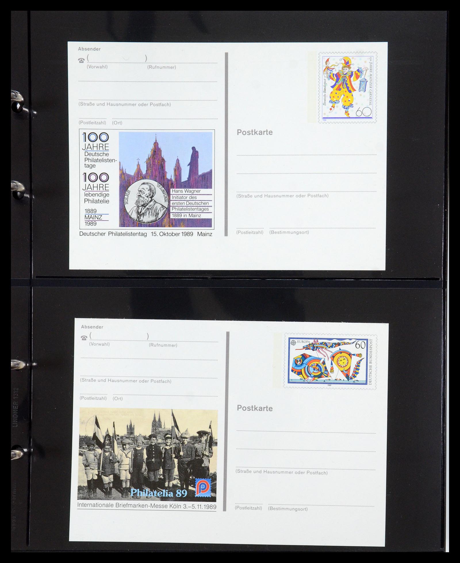 35323 048 - Postzegelverzameling 35323 Duitsland postwaardestukken 1934-2019!