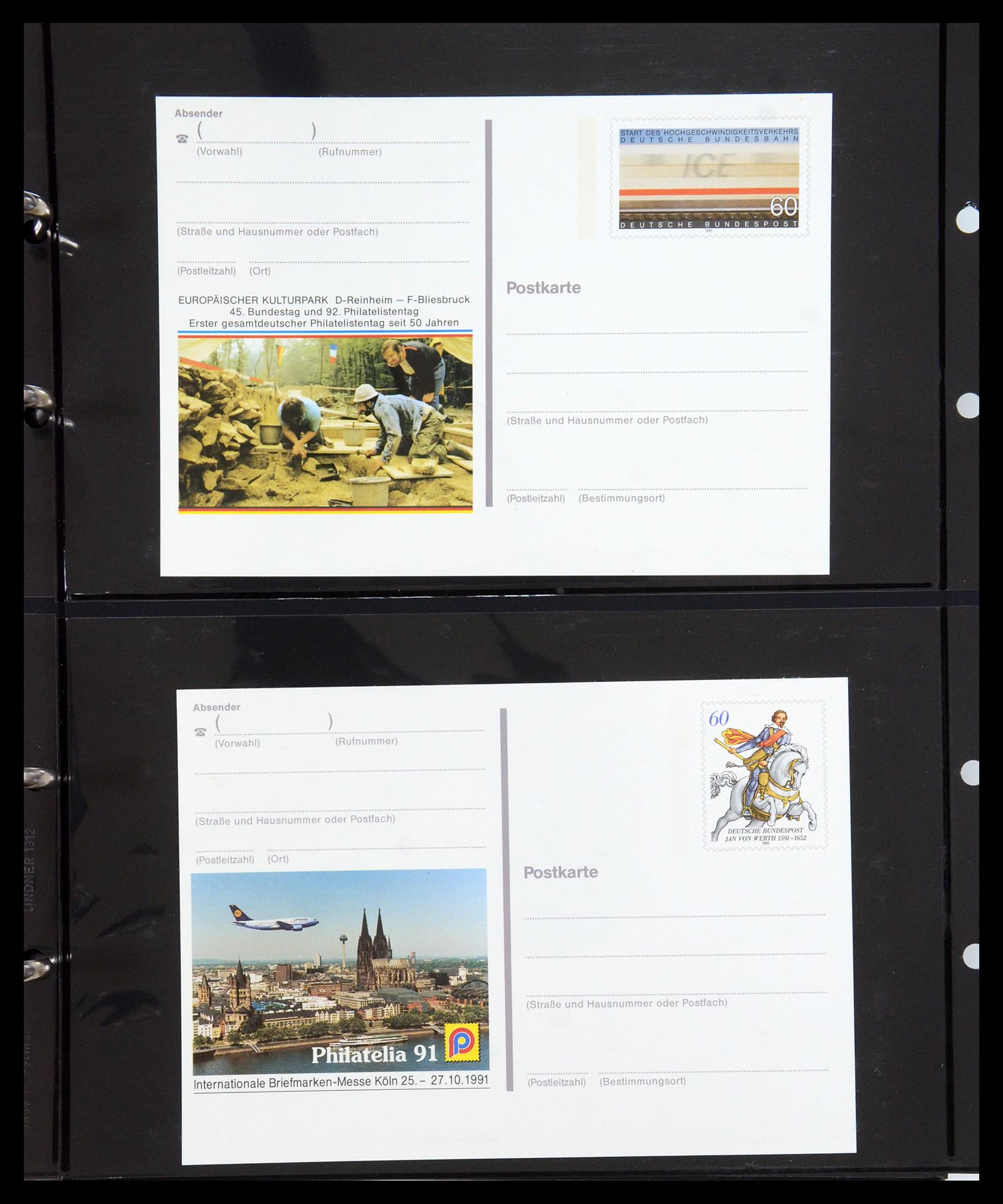 35323 053 - Postzegelverzameling 35323 Duitsland postwaardestukken 1934-2019!