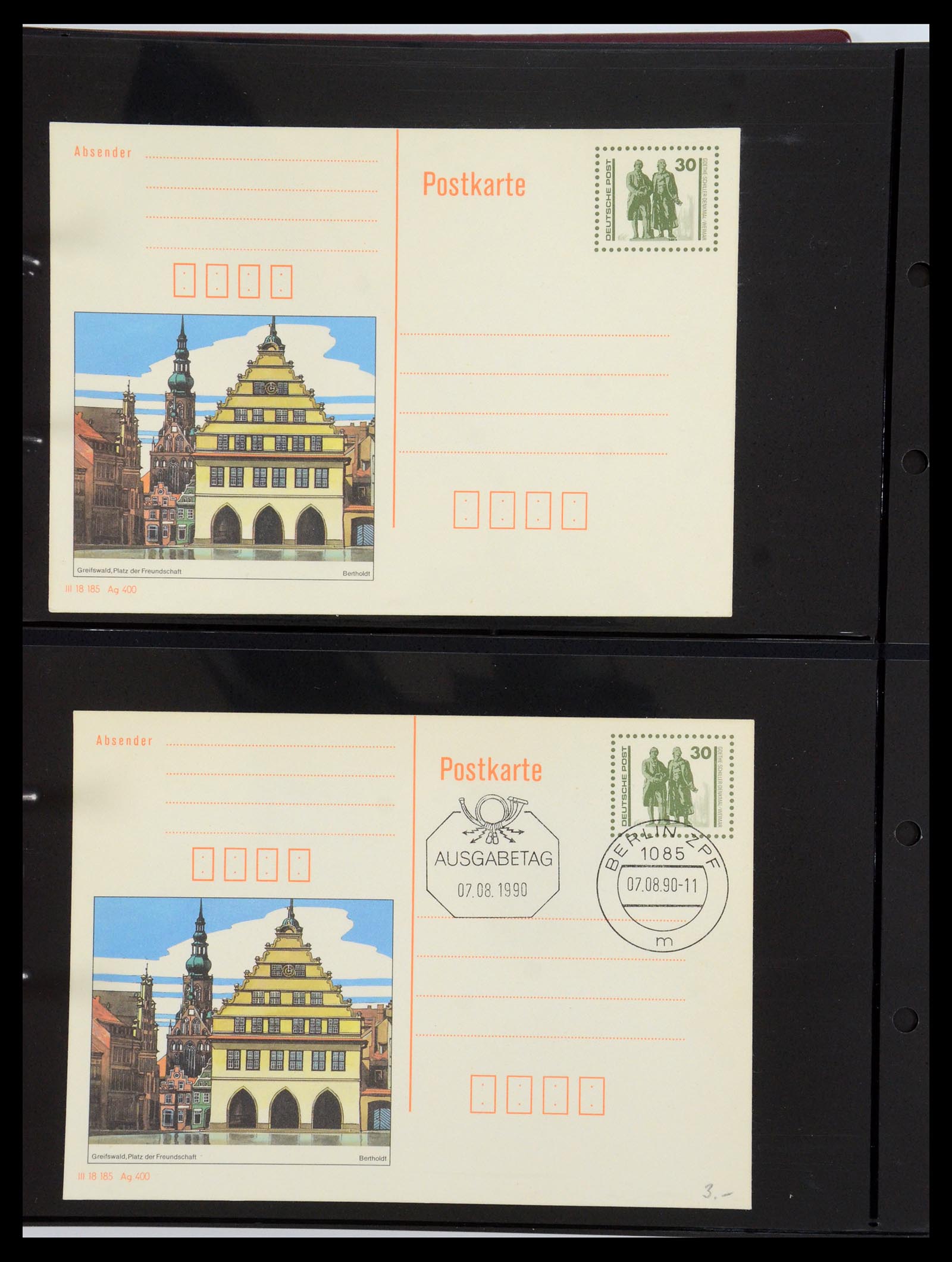 35323 066 - Stamp Collection 35323 Germany postal stationeries 1934-2019!