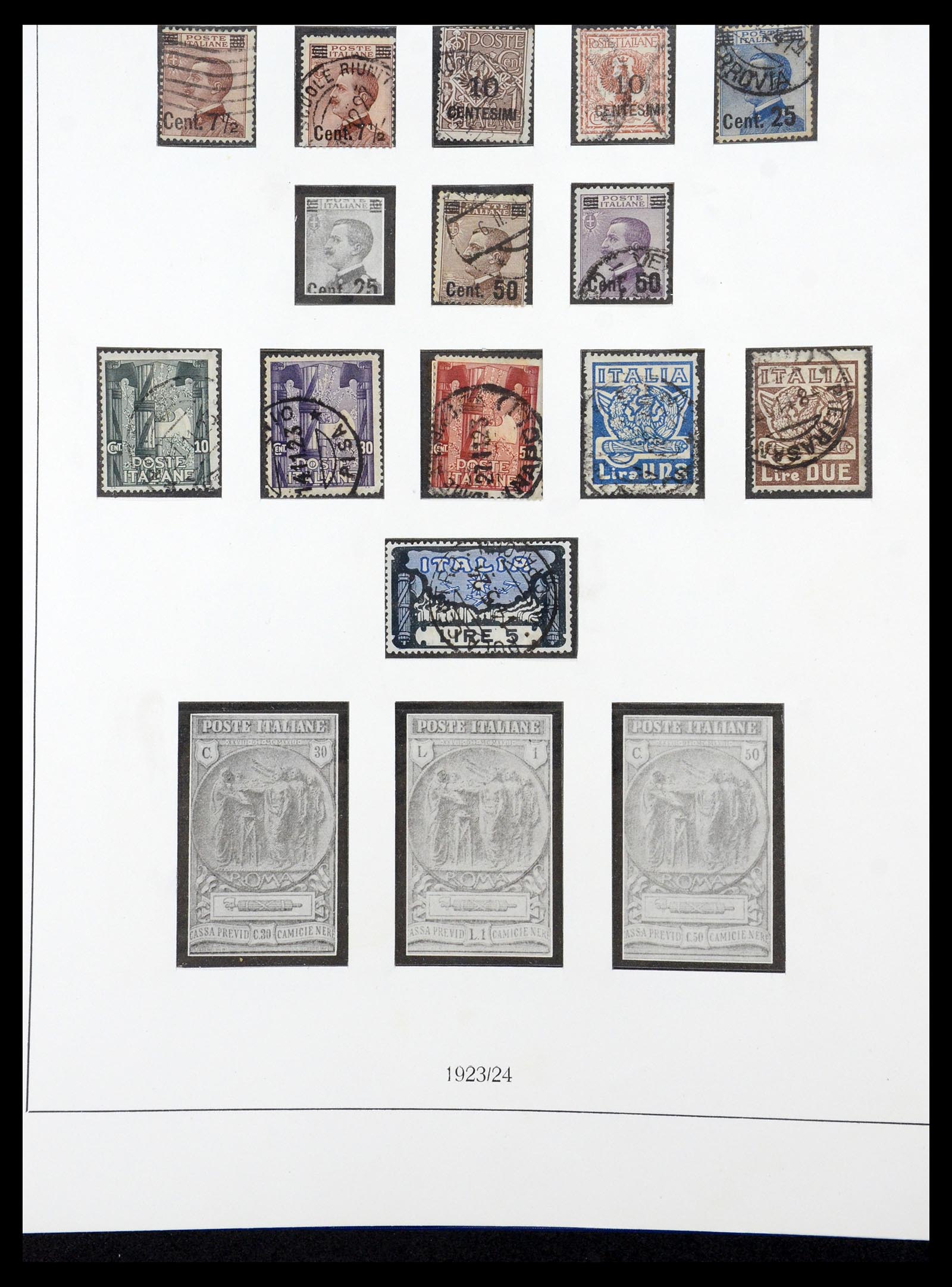 35324 002 - Postzegelverzameling 35324 Italië 1862-2019!
