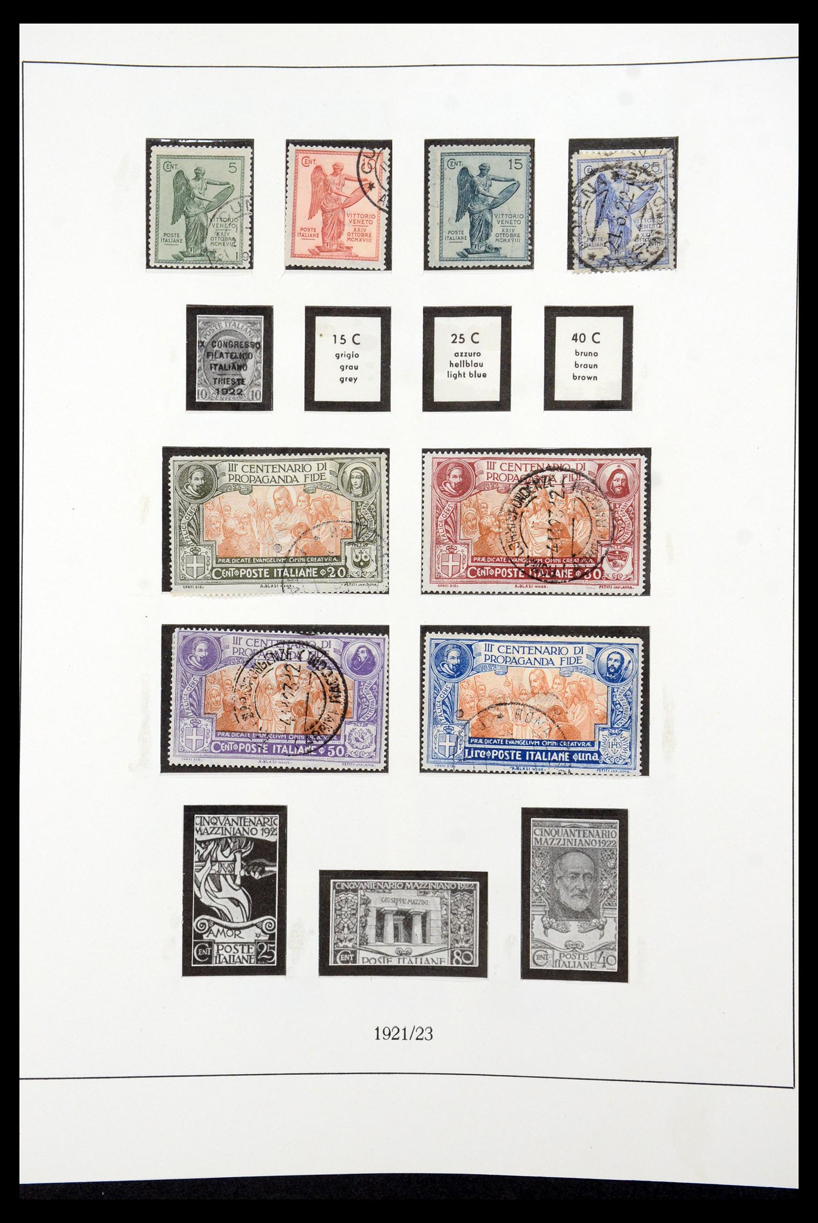 35324 003 - Postzegelverzameling 35324 Italië 1862-2019!