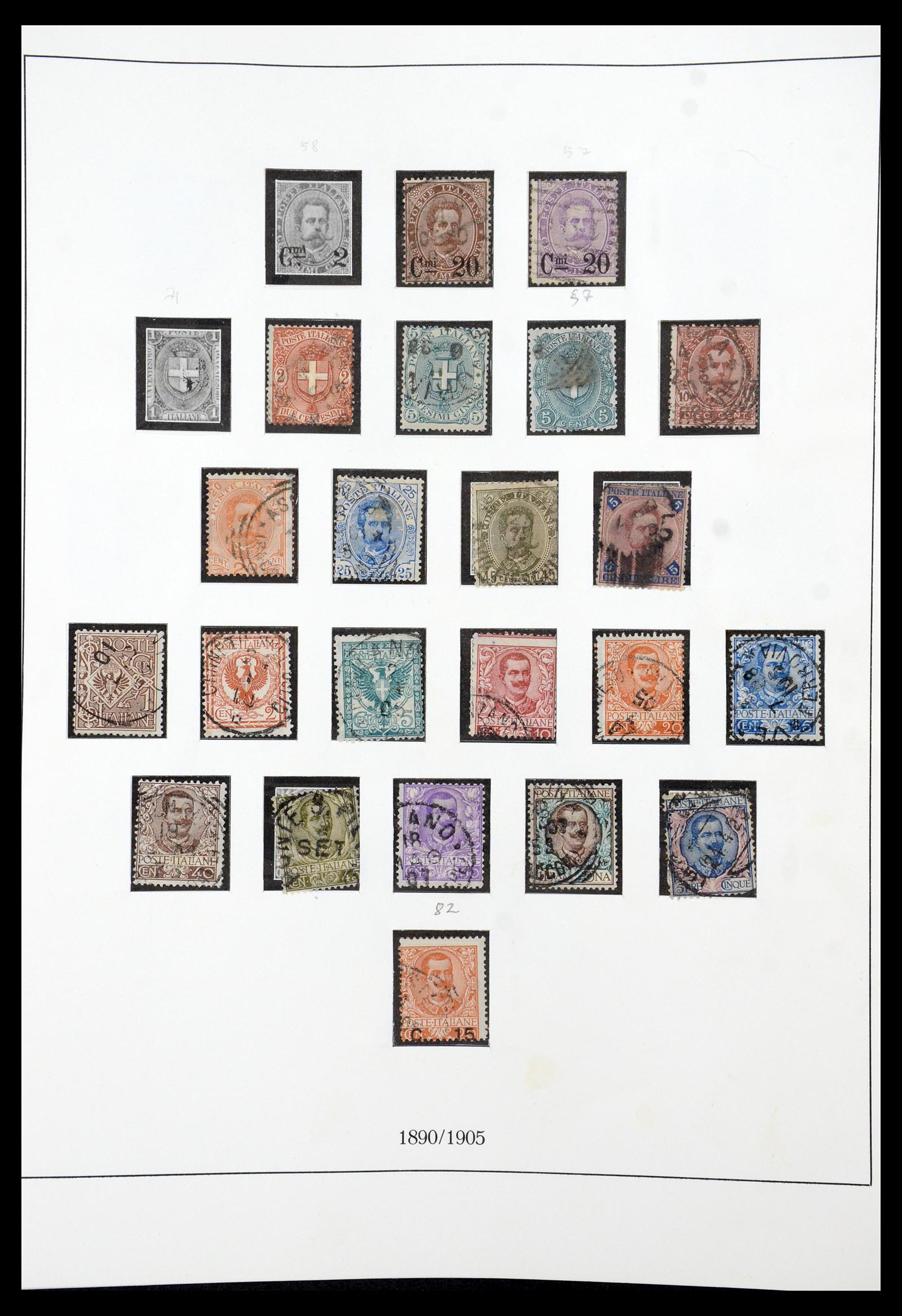 35324 007 - Postzegelverzameling 35324 Italië 1862-2019!