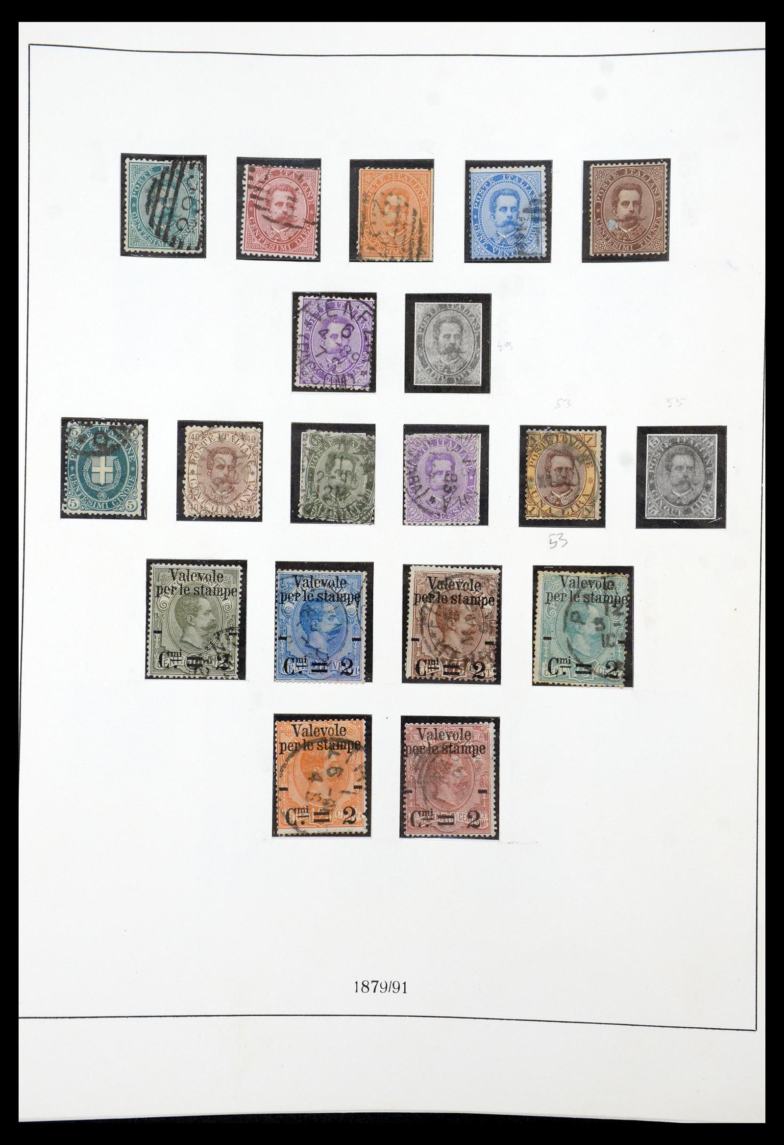 35324 008 - Postzegelverzameling 35324 Italië 1862-2019!