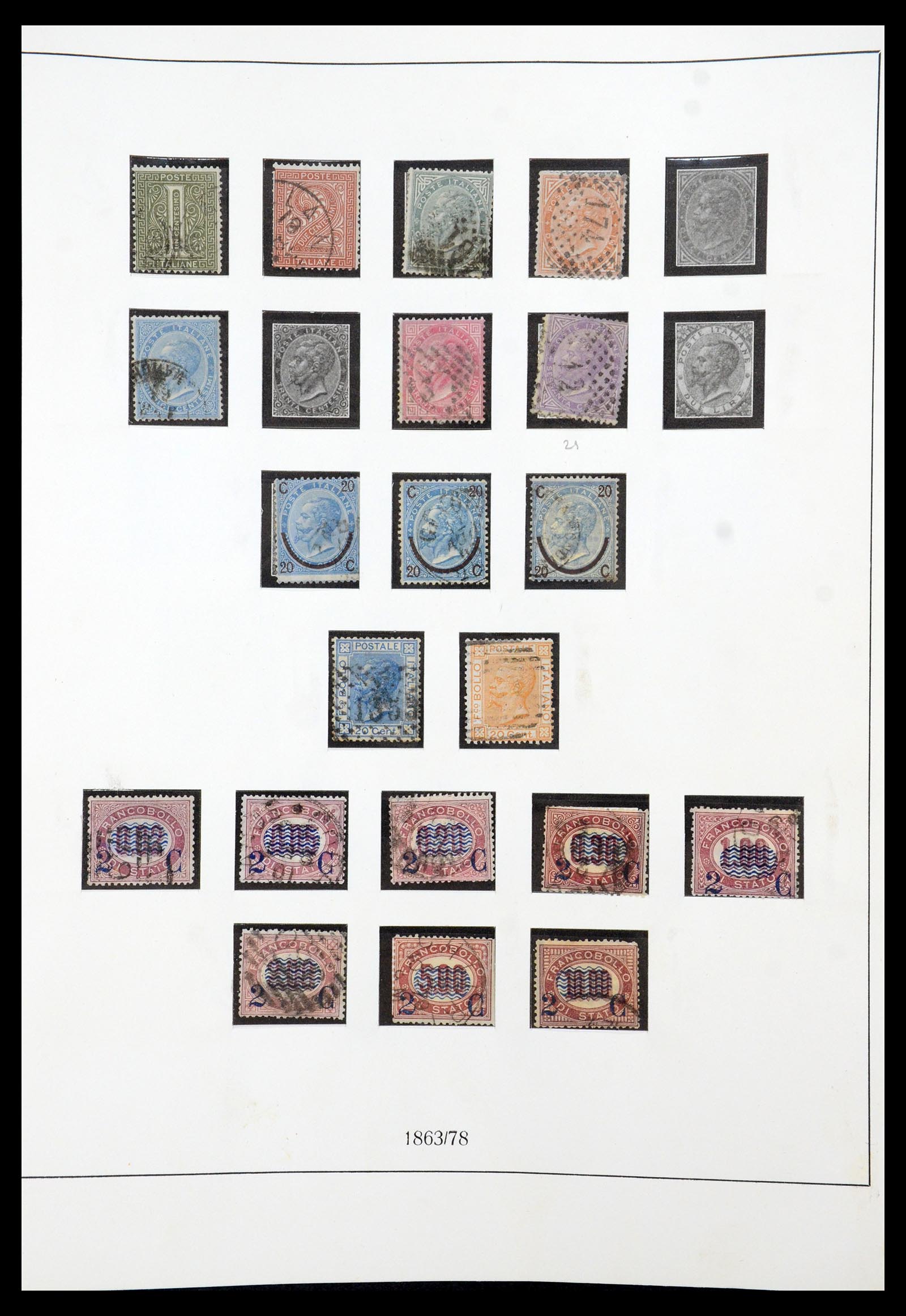 35324 009 - Postzegelverzameling 35324 Italië 1862-2019!