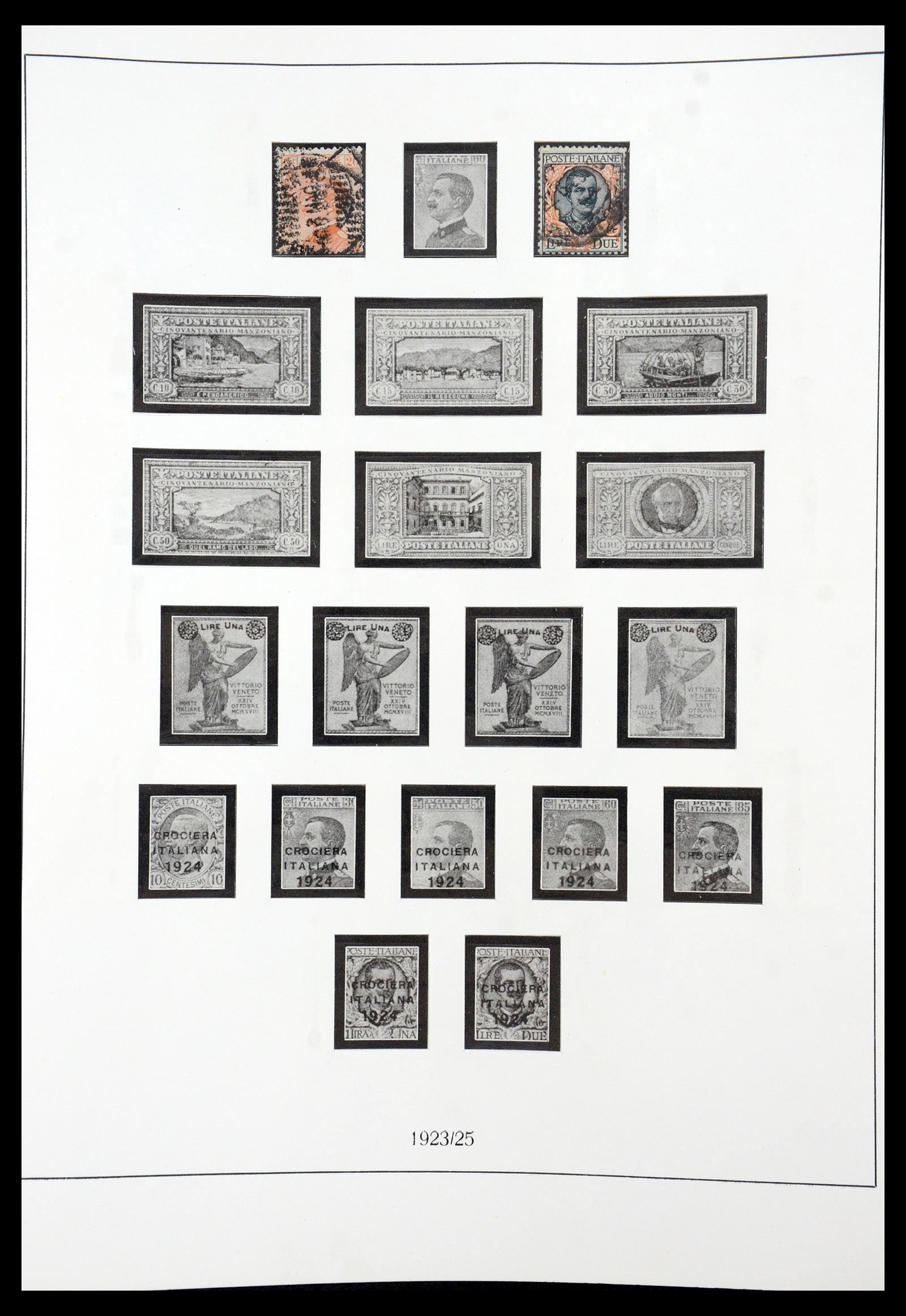 35324 010 - Postzegelverzameling 35324 Italië 1862-2019!