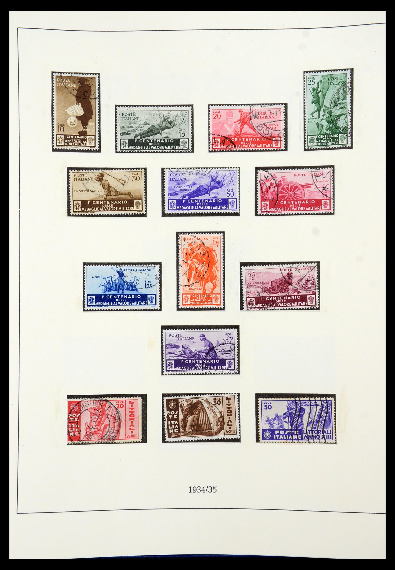 35324 024 - Postzegelverzameling 35324 Italië 1862-2019!
