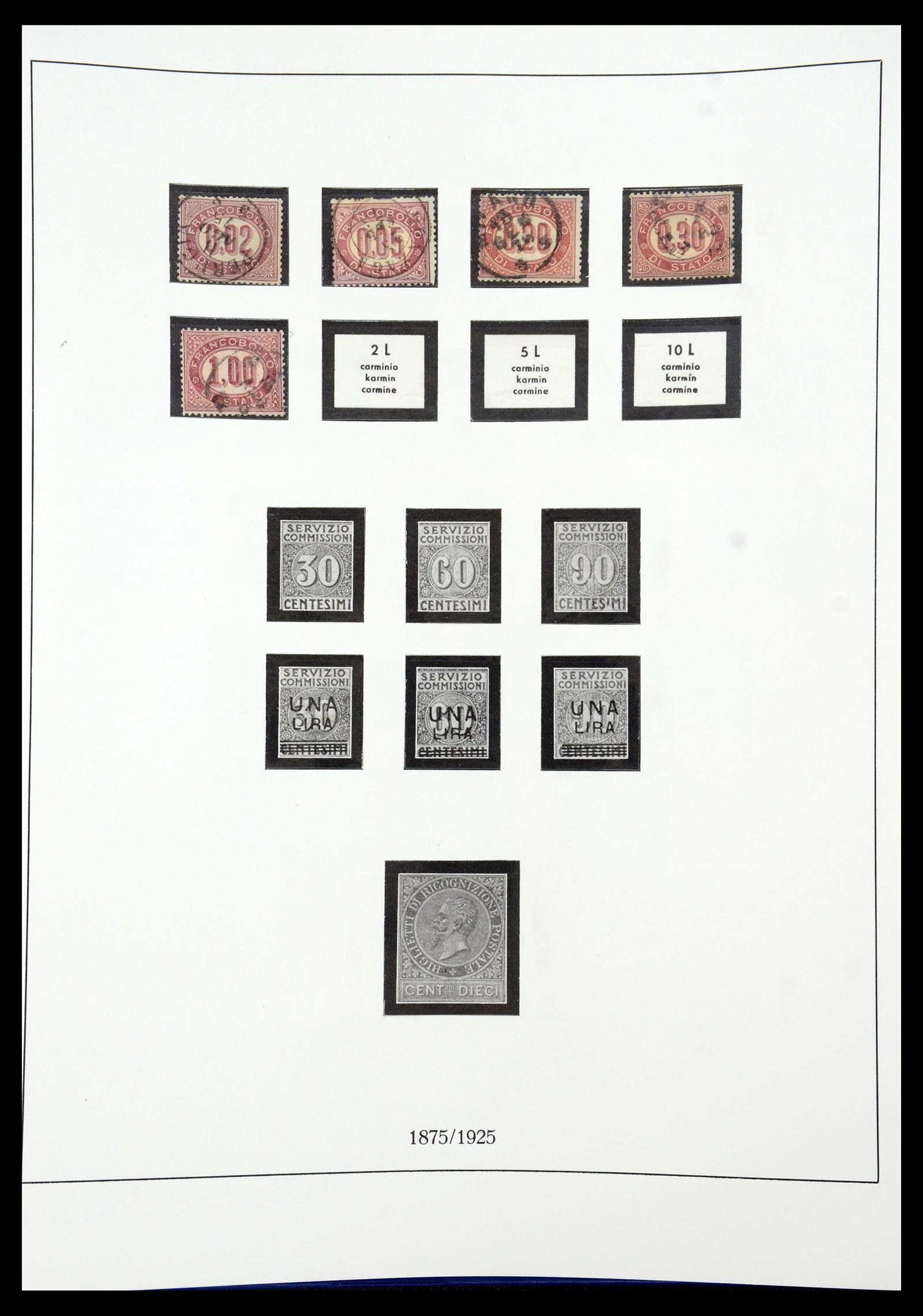 35324 041 - Postzegelverzameling 35324 Italië 1862-2019!