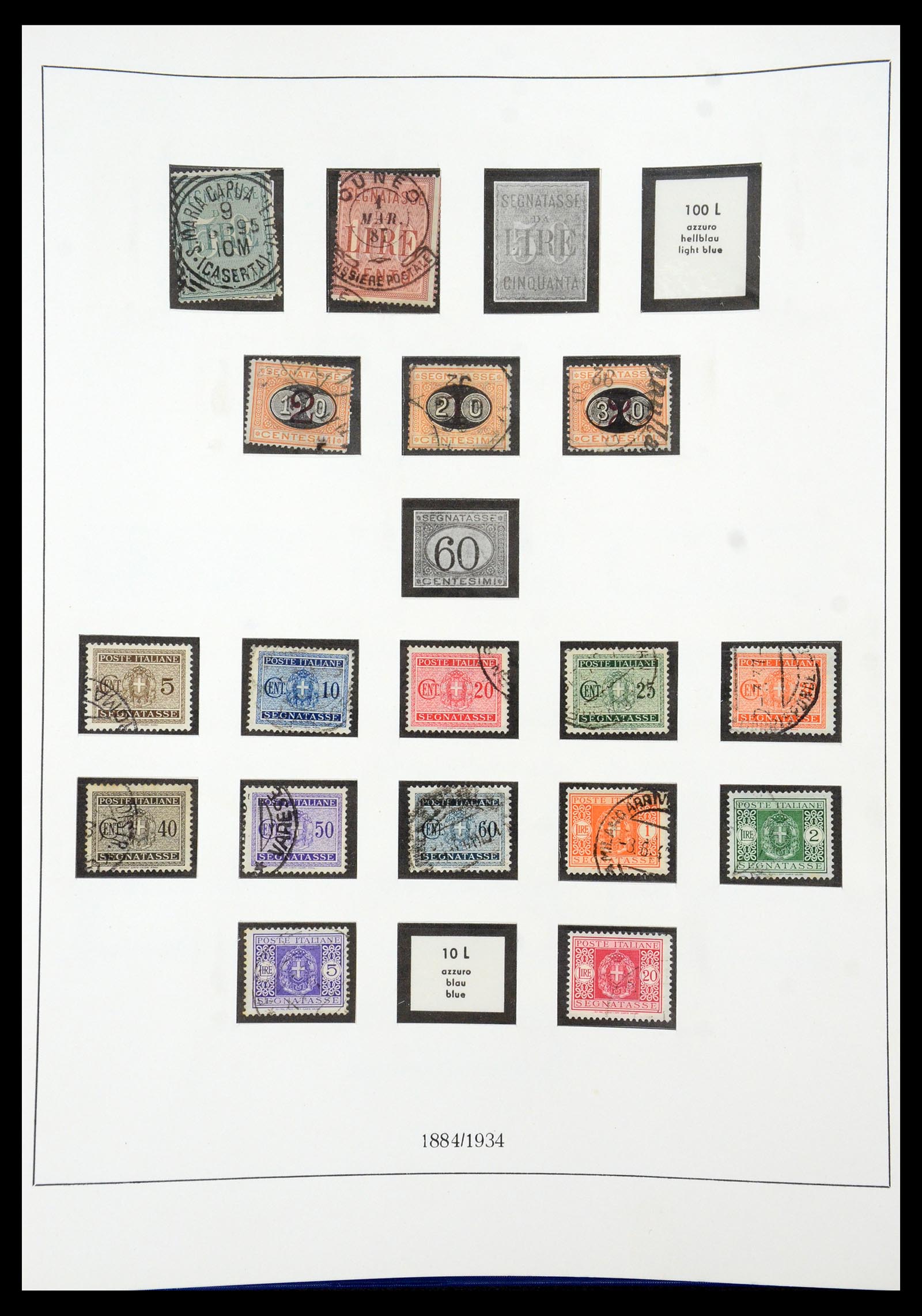 35324 043 - Postzegelverzameling 35324 Italië 1862-2019!