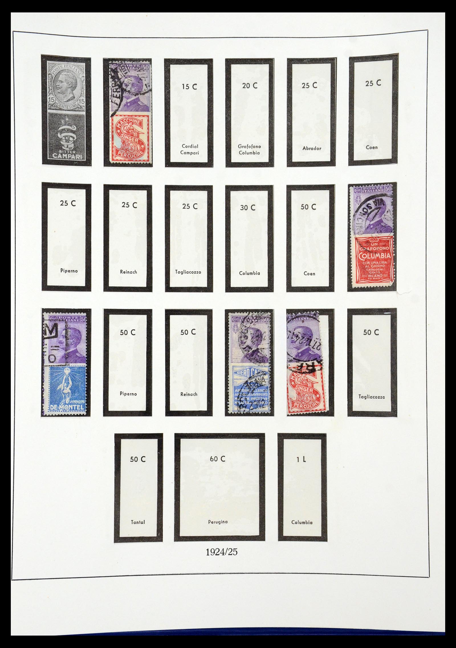 35324 050 - Postzegelverzameling 35324 Italië 1862-2019!