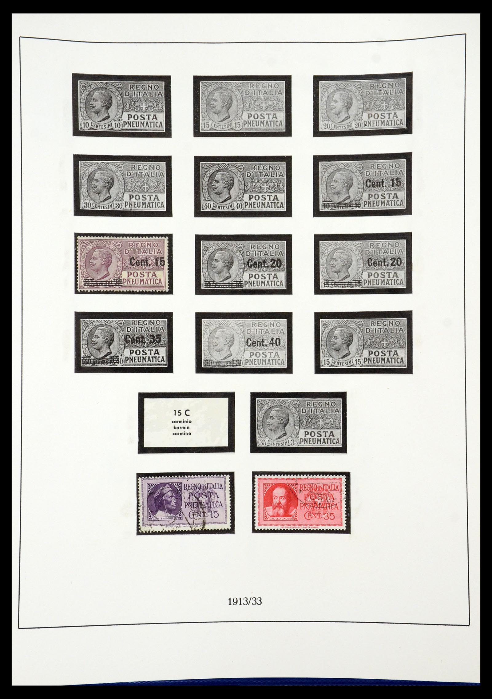 35324 051 - Postzegelverzameling 35324 Italië 1862-2019!