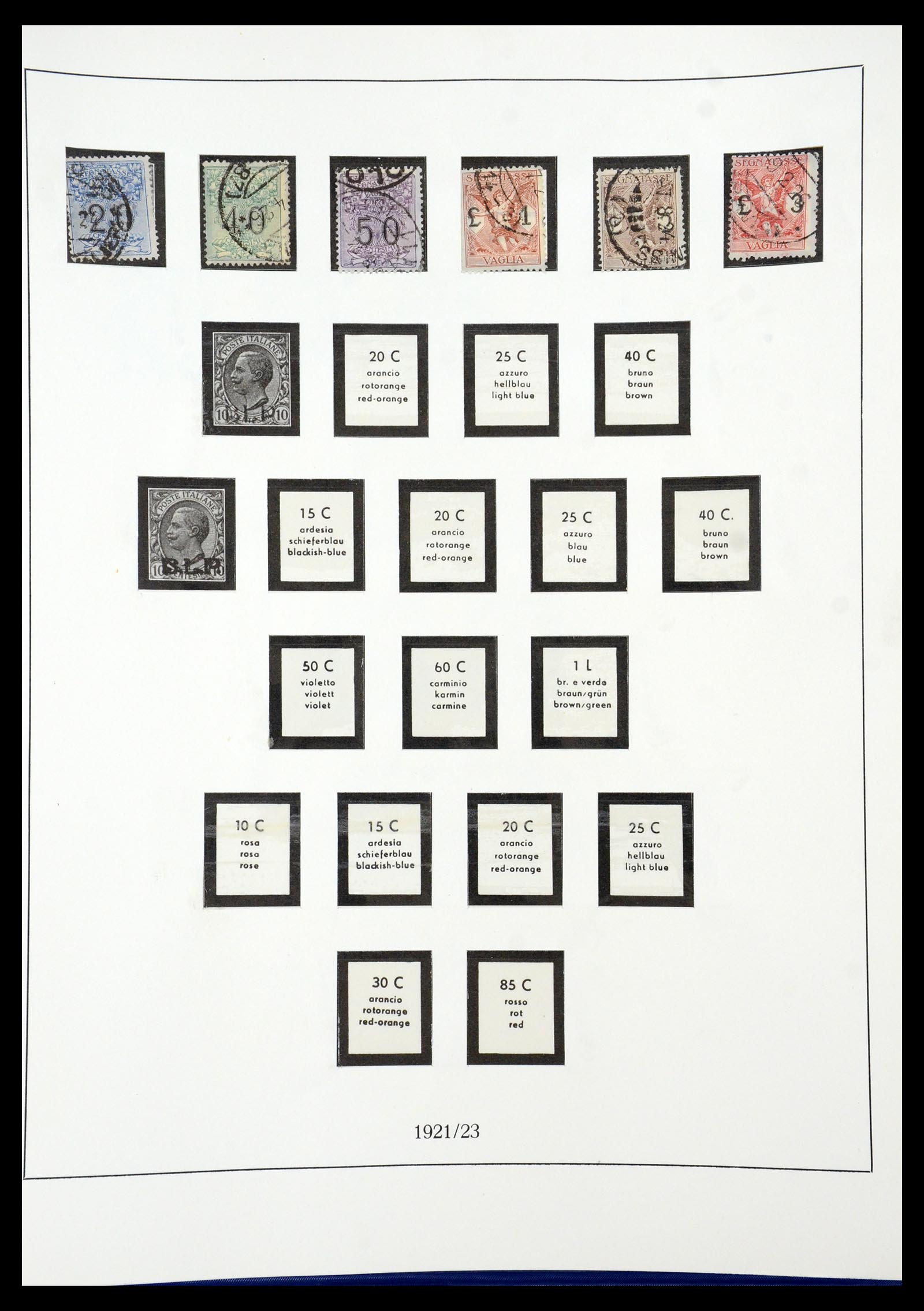 35324 052 - Postzegelverzameling 35324 Italië 1862-2019!