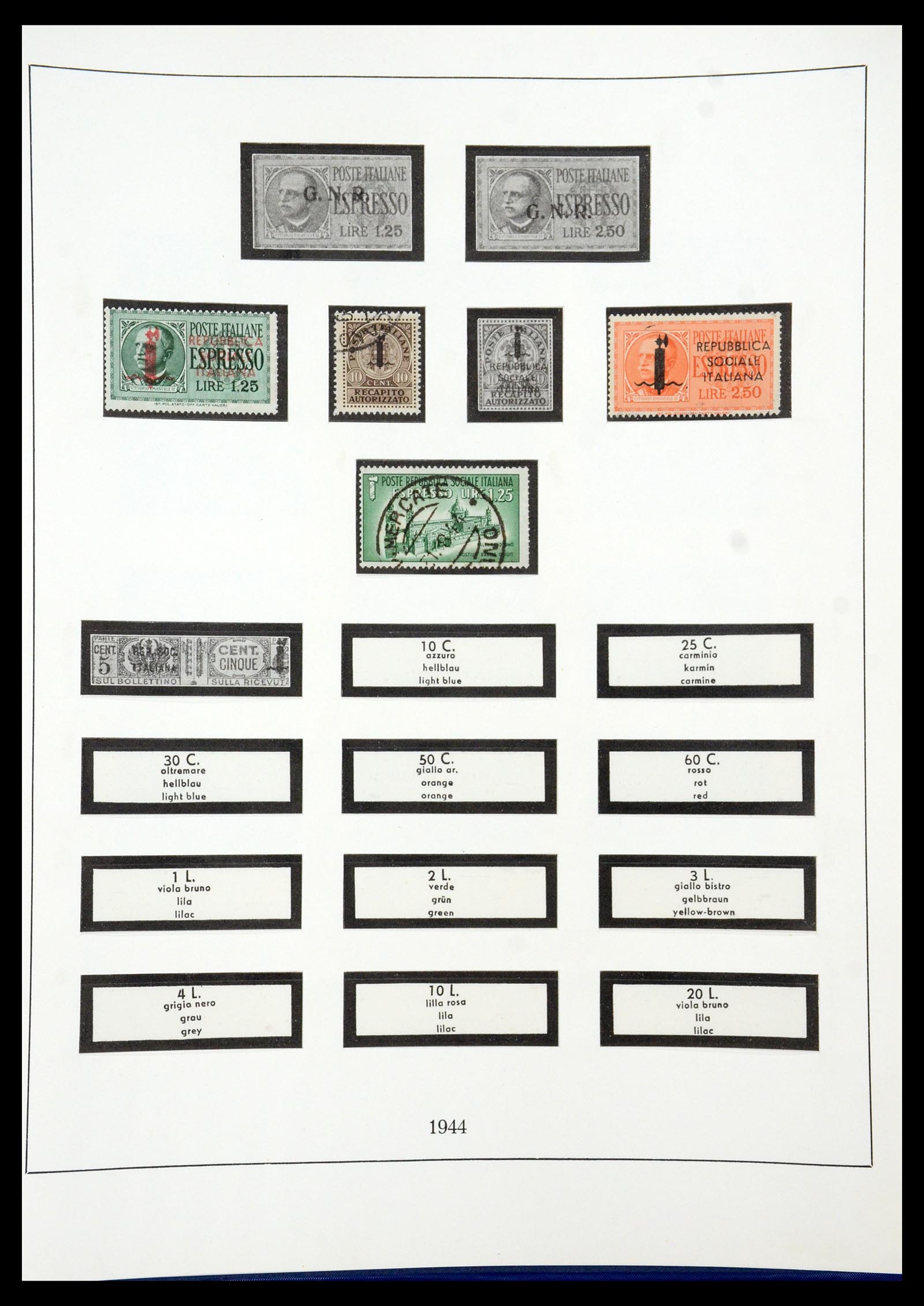 35324 054 - Postzegelverzameling 35324 Italië 1862-2019!