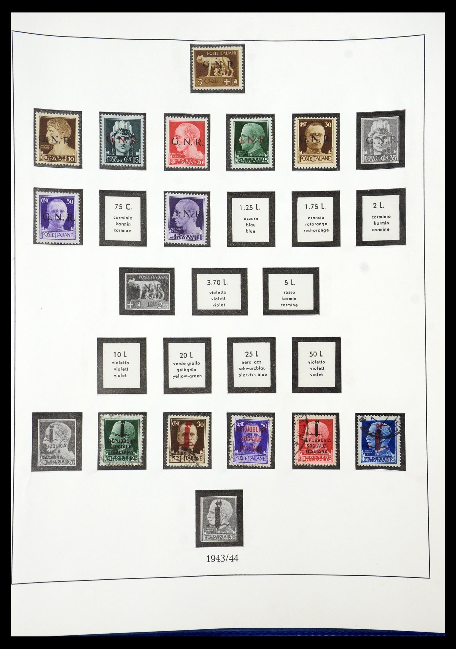 35324 055 - Postzegelverzameling 35324 Italië 1862-2019!