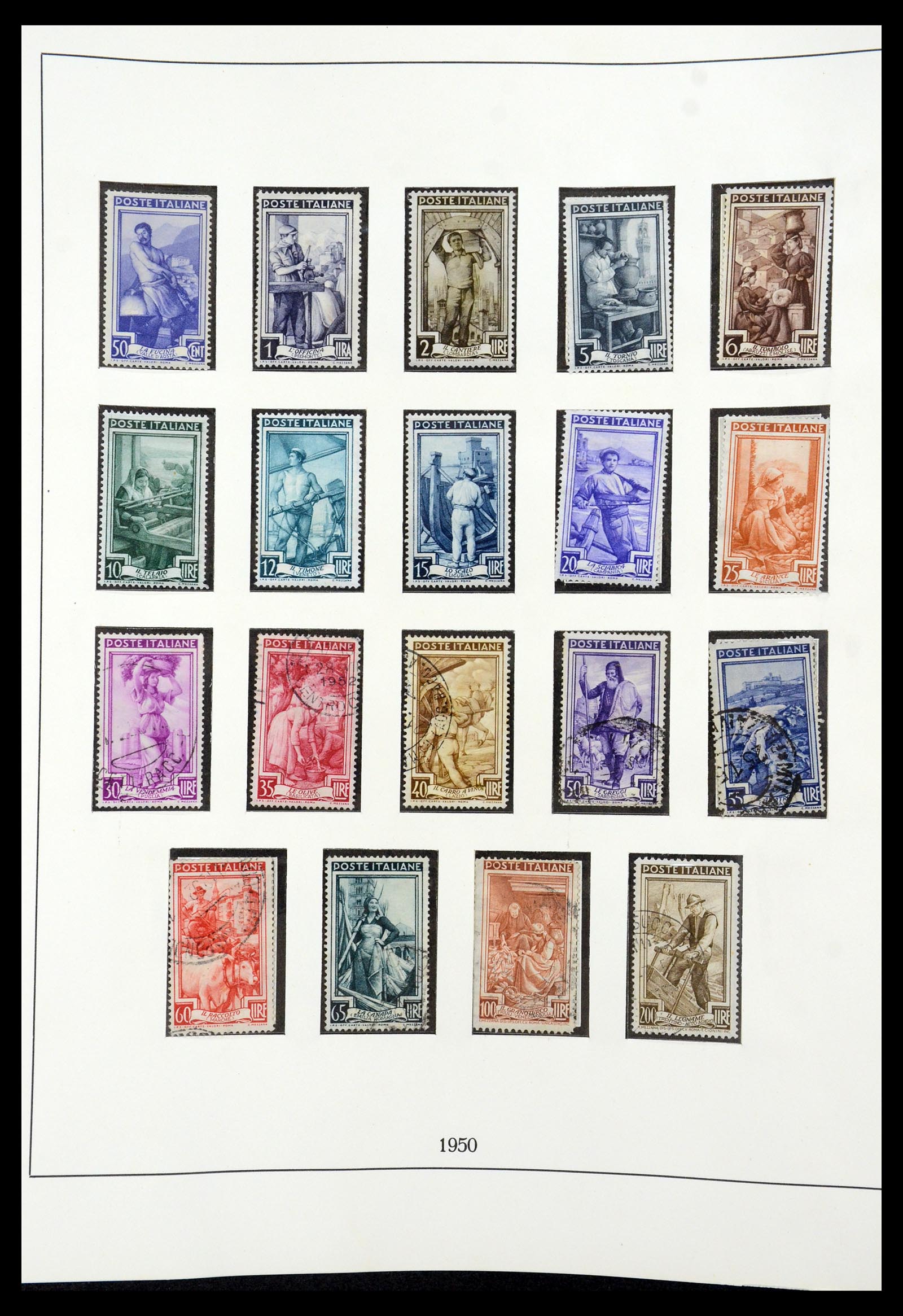 35324 064 - Postzegelverzameling 35324 Italië 1862-2019!