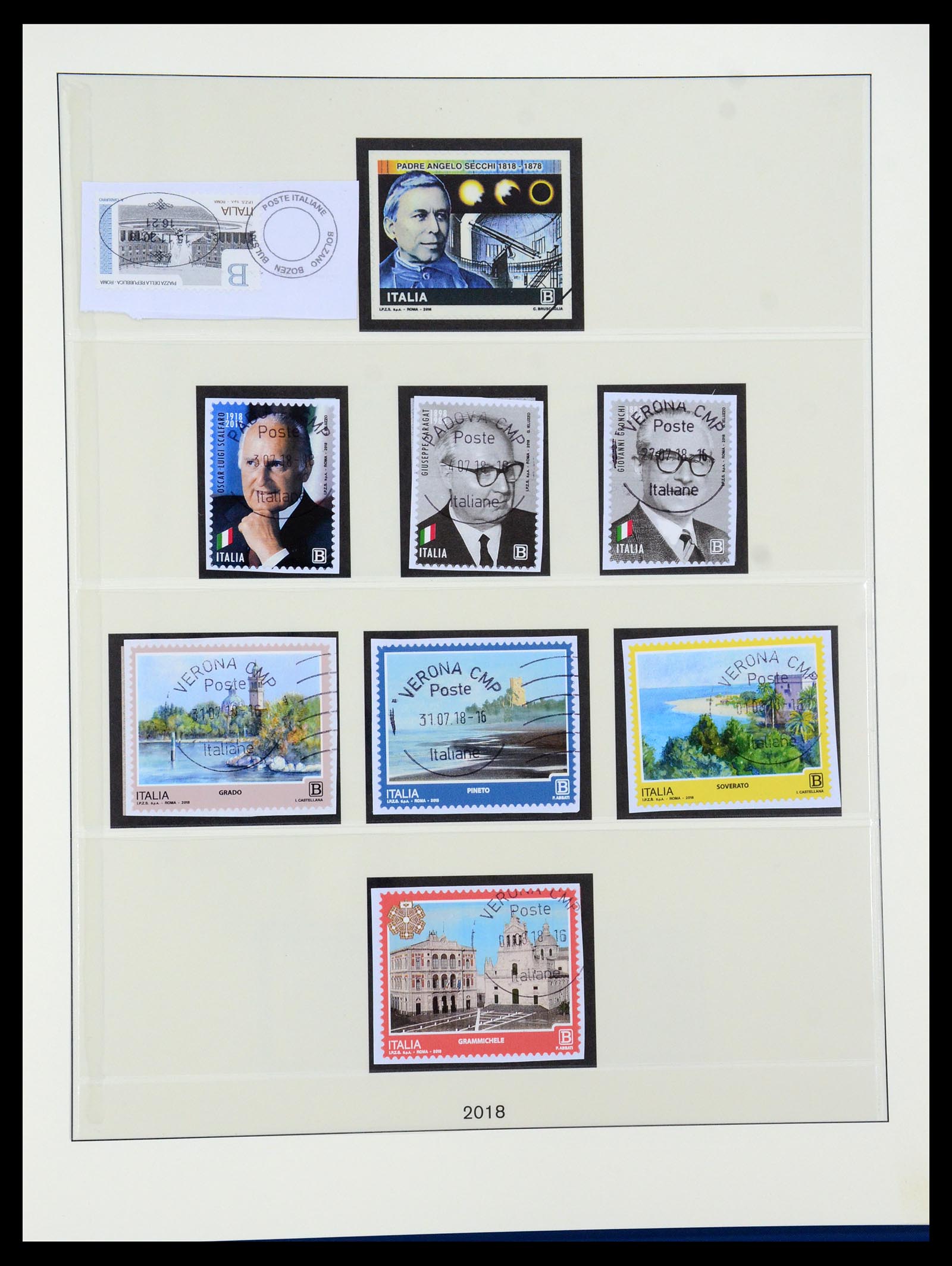 35324 492 - Postzegelverzameling 35324 Italië 1862-2019!