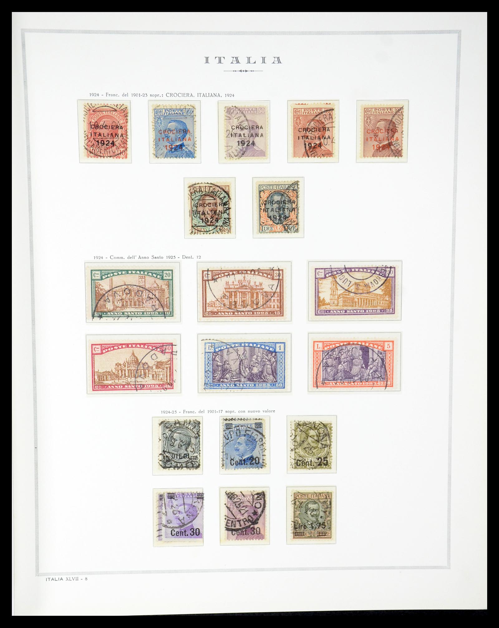 35325 011 - Postzegelverzameling 35325 Italië 1862-1980.