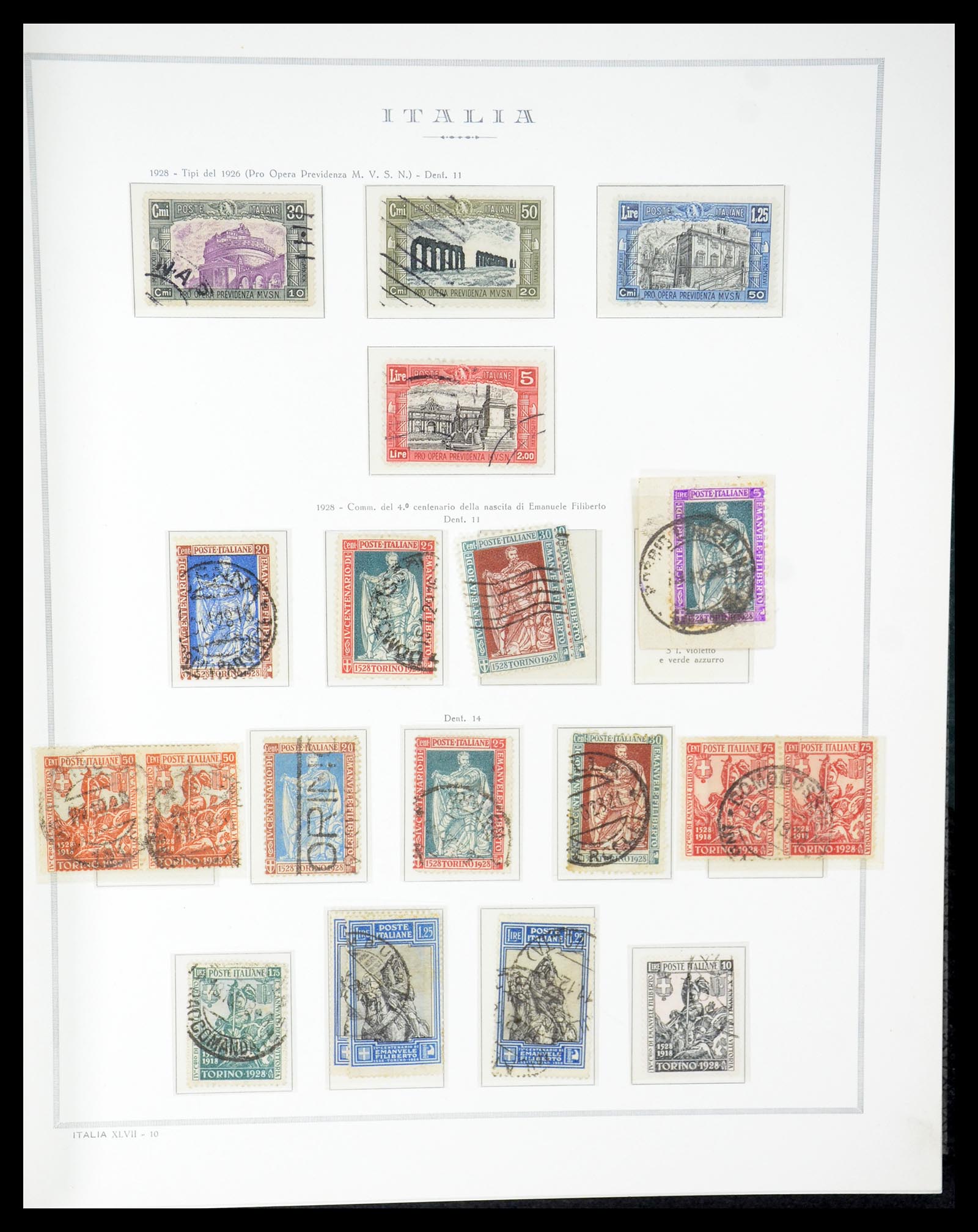 35325 015 - Postzegelverzameling 35325 Italië 1862-1980.