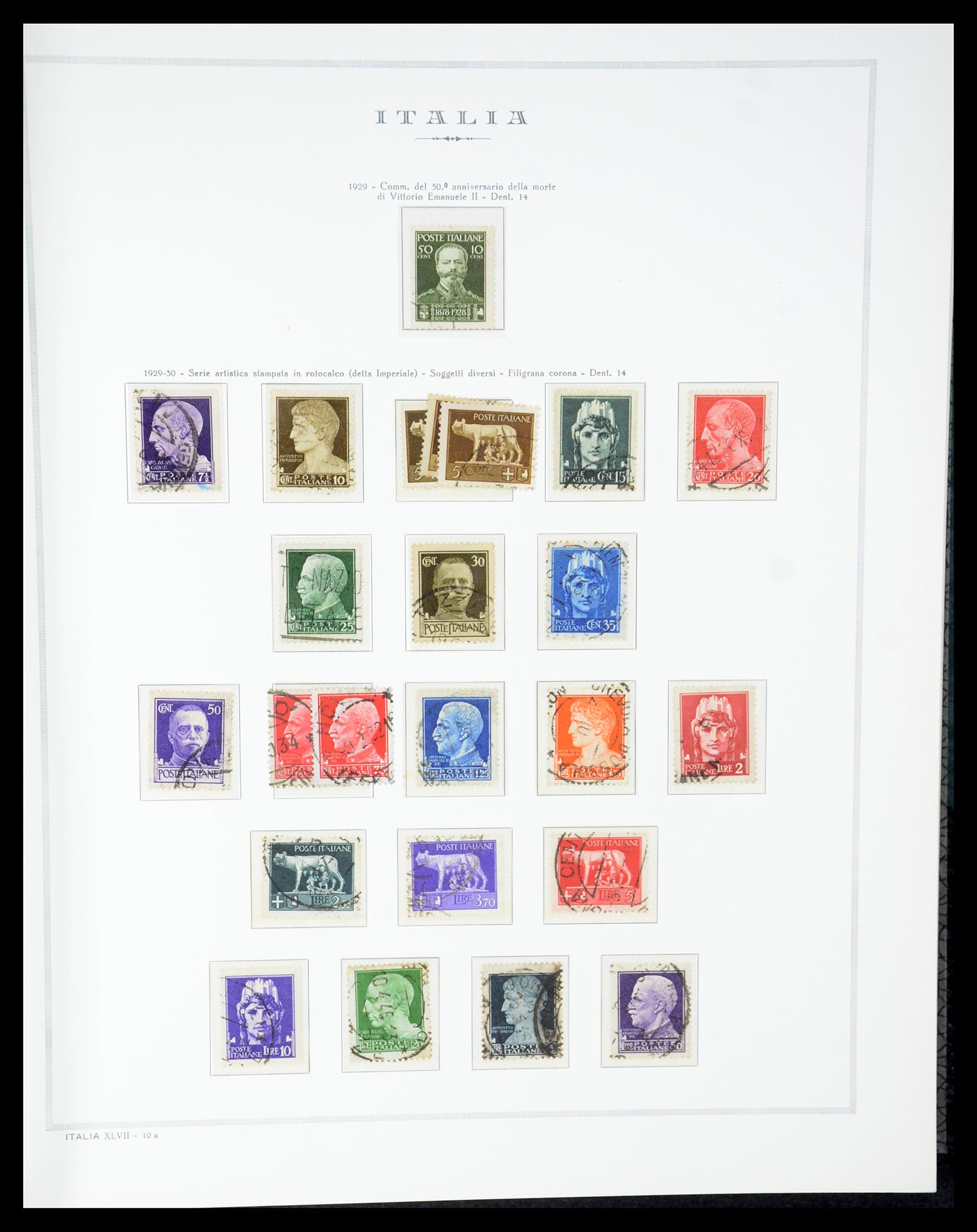 35325 016 - Postzegelverzameling 35325 Italië 1862-1980.