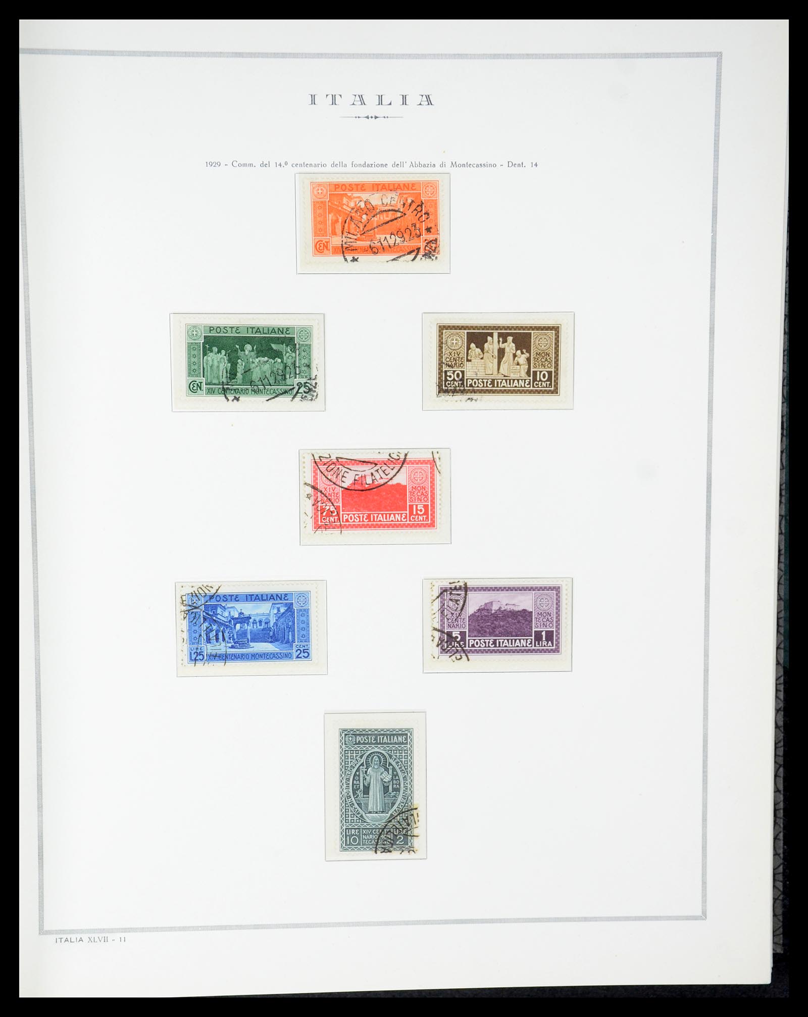 35325 017 - Postzegelverzameling 35325 Italië 1862-1980.