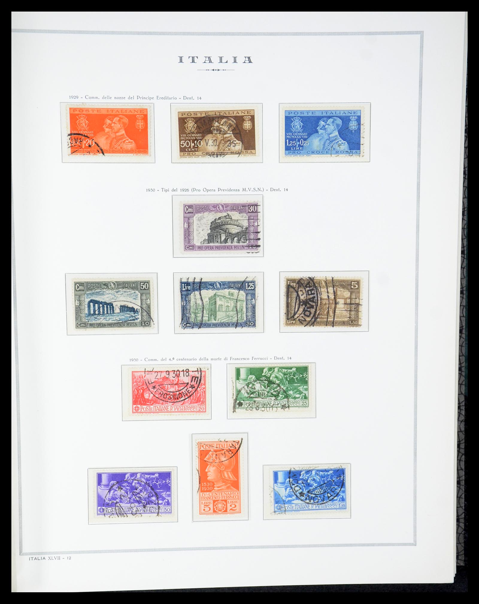 35325 018 - Postzegelverzameling 35325 Italië 1862-1980.