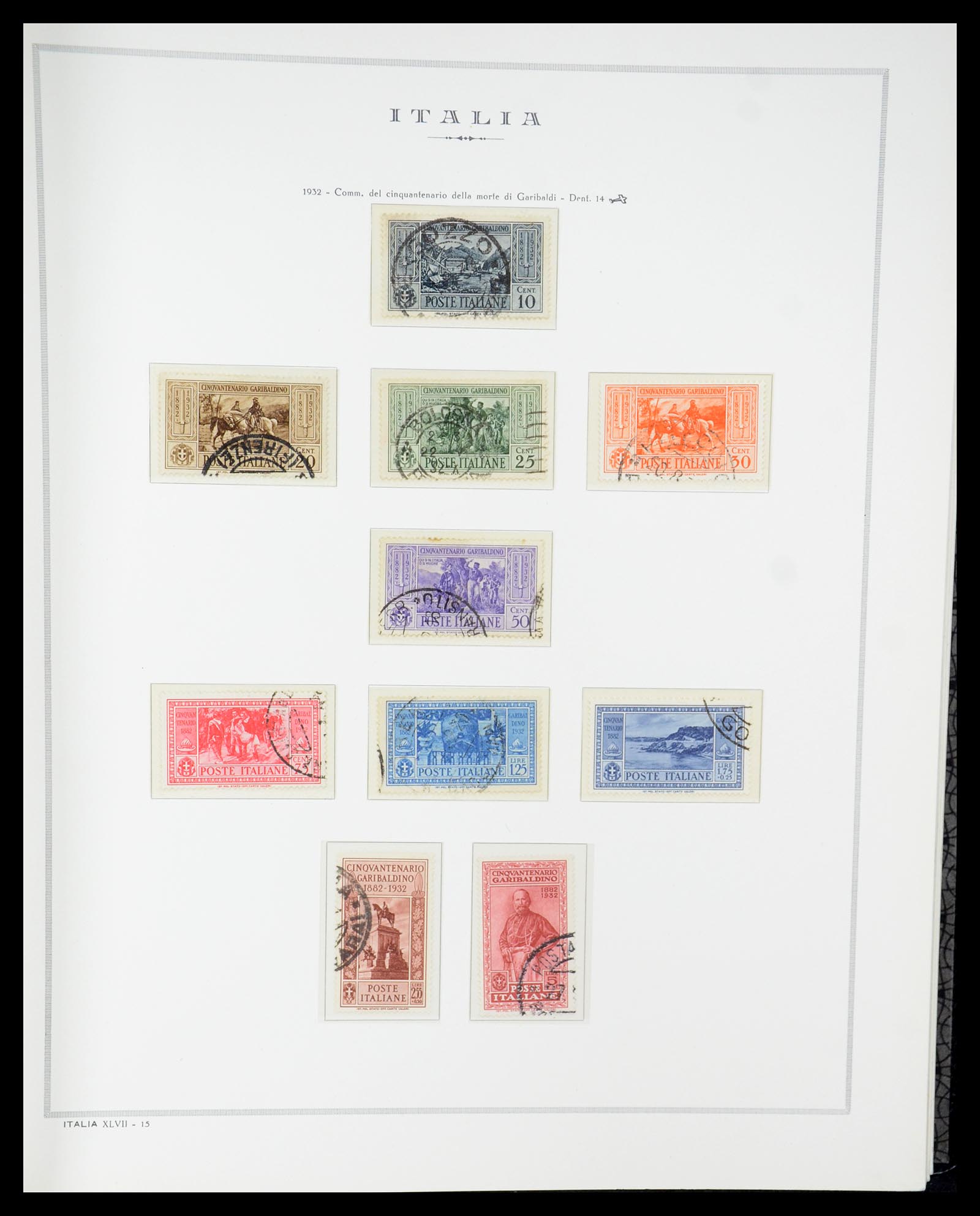 35325 021 - Postzegelverzameling 35325 Italië 1862-1980.