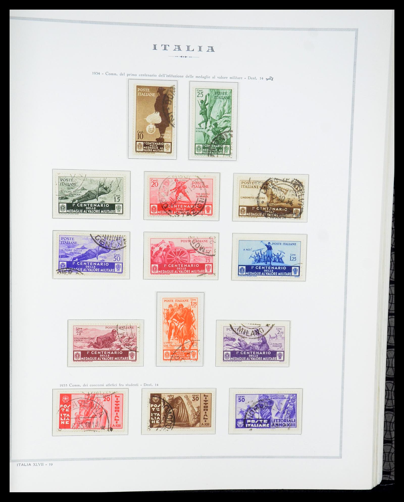 35325 025 - Stamp Collection 35325 Italy 1862-1980.