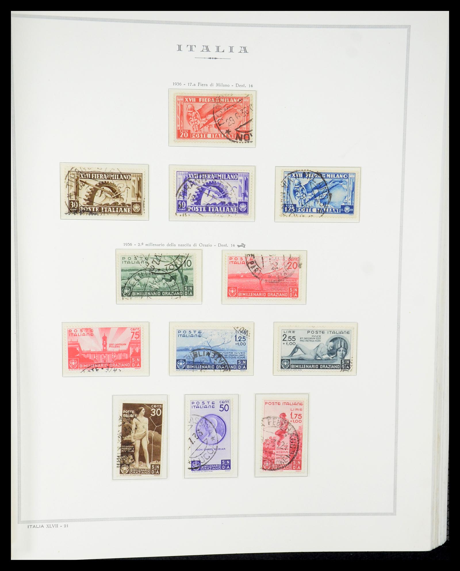 35325 027 - Postzegelverzameling 35325 Italië 1862-1980.