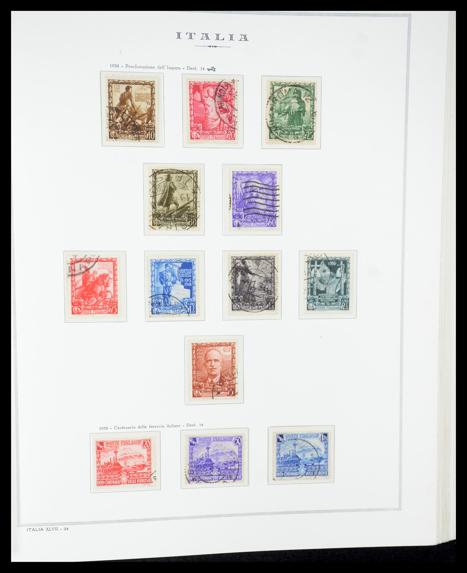 35325 031 - Postzegelverzameling 35325 Italië 1862-1980.