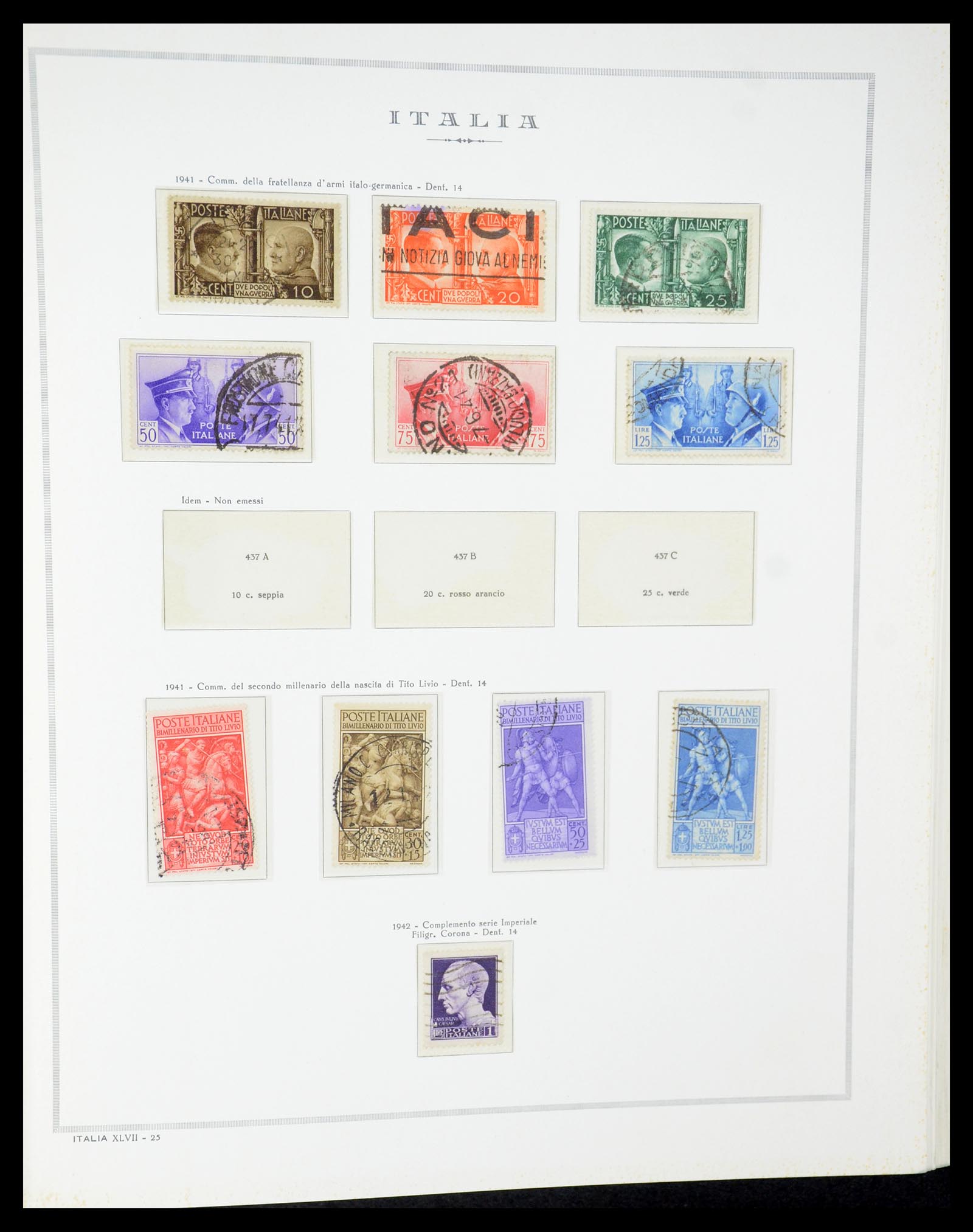 35325 032 - Postzegelverzameling 35325 Italië 1862-1980.