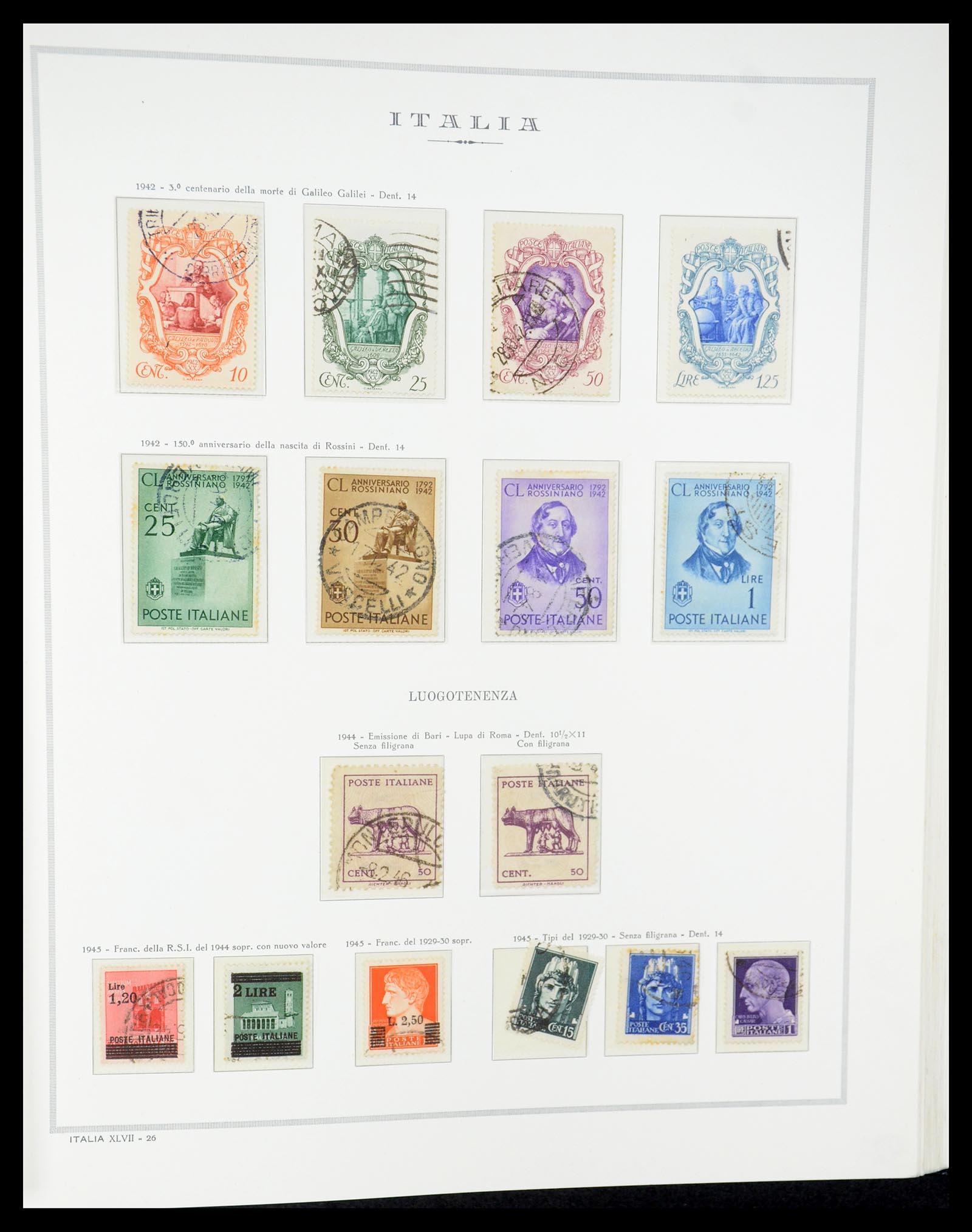 35325 033 - Postzegelverzameling 35325 Italië 1862-1980.