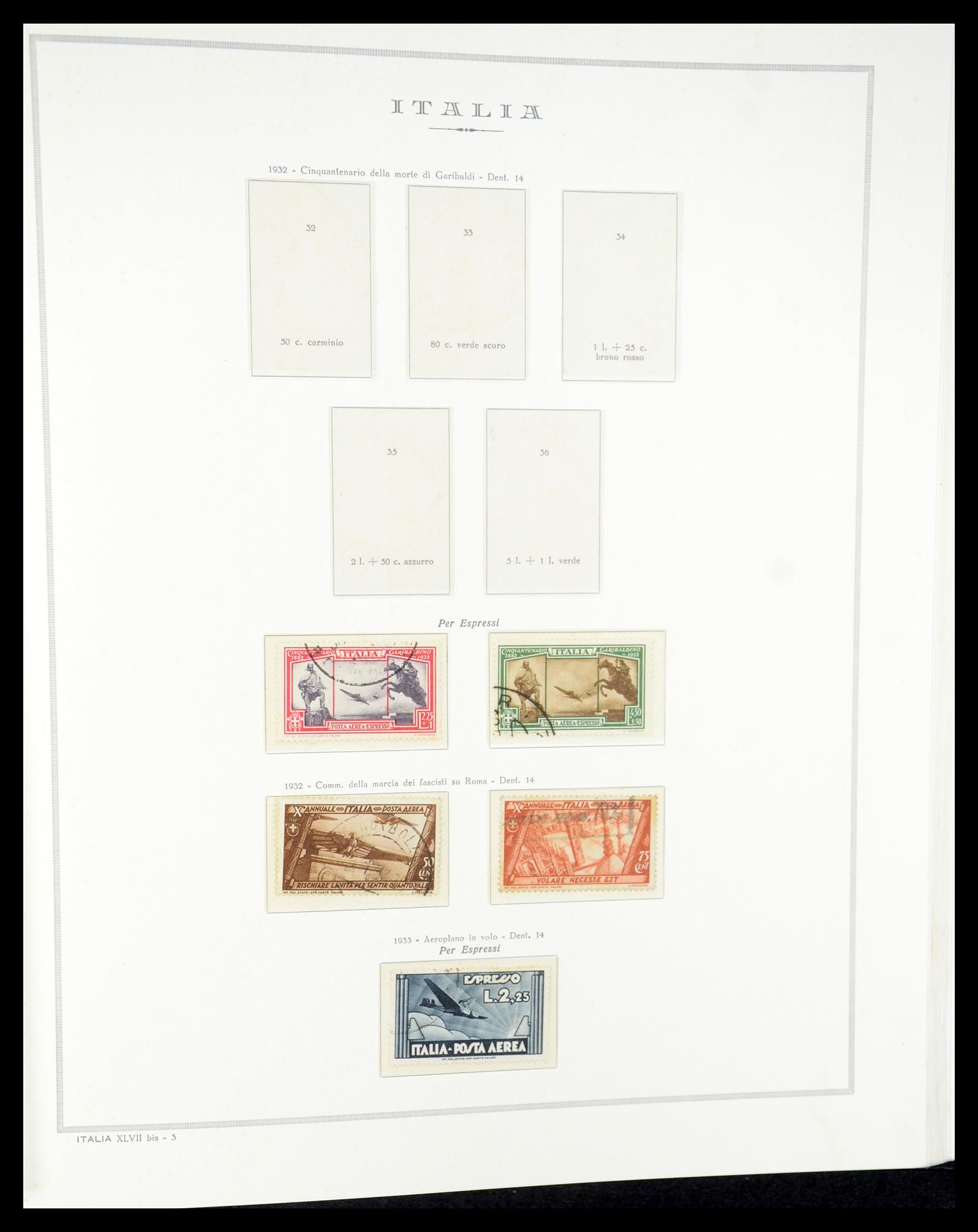 35325 038 - Postzegelverzameling 35325 Italië 1862-1980.