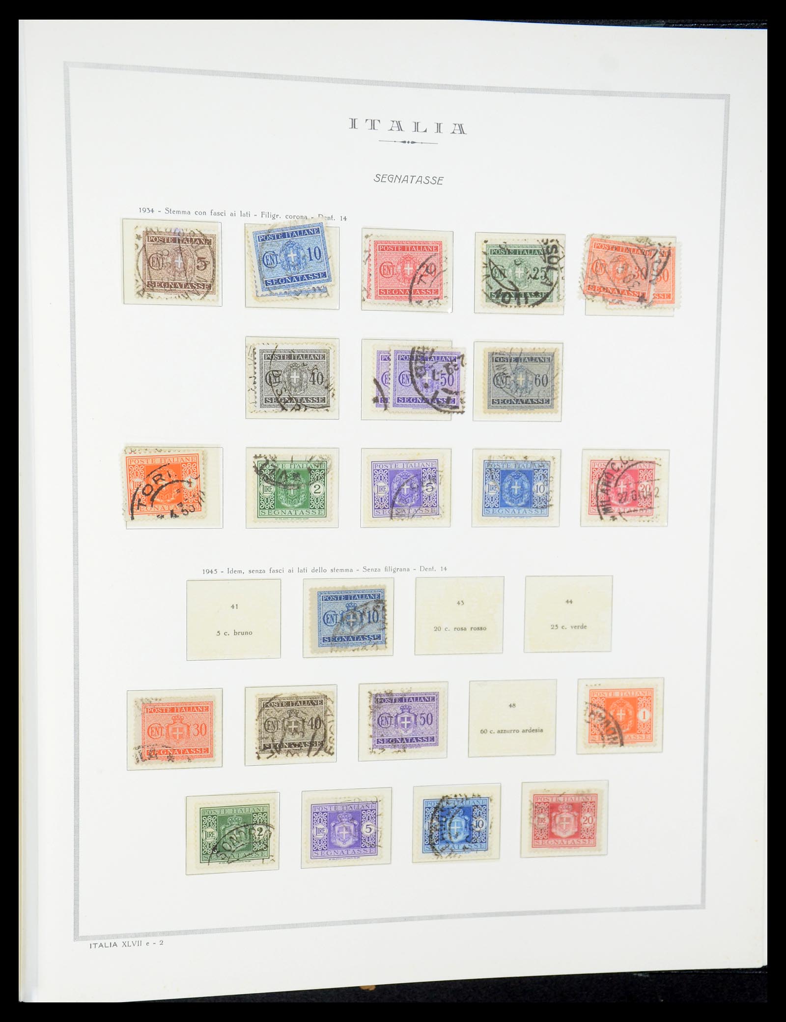 35325 053 - Stamp Collection 35325 Italy 1862-1980.