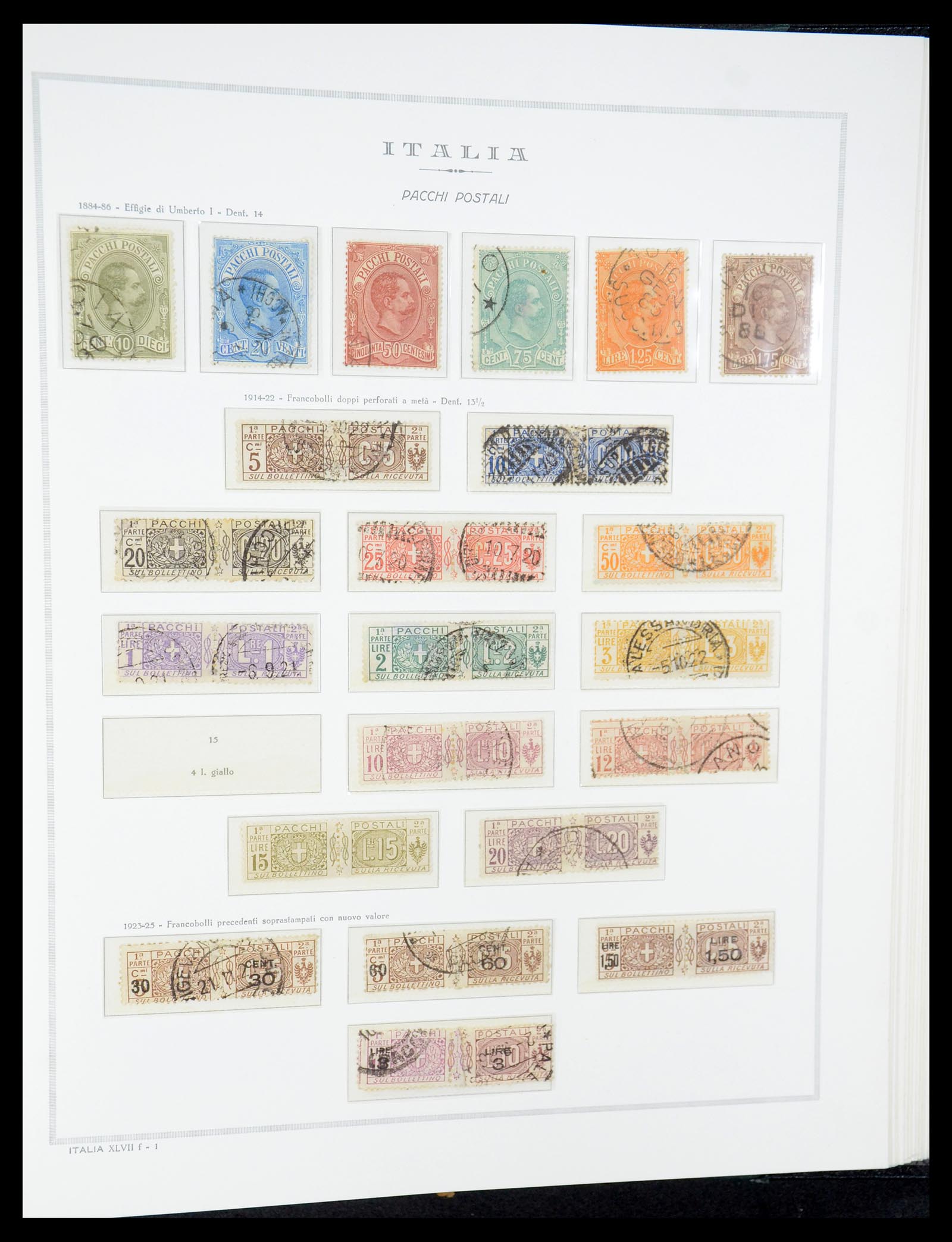 35325 054 - Stamp Collection 35325 Italy 1862-1980.