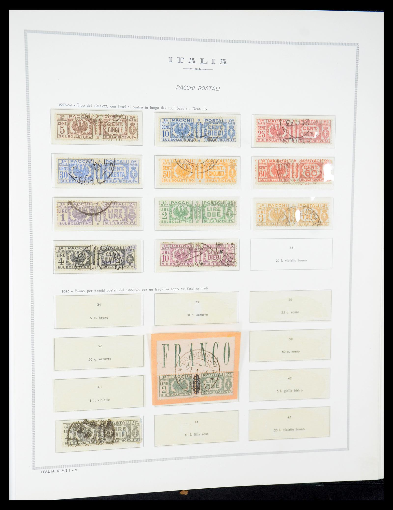 35325 055 - Stamp Collection 35325 Italy 1862-1980.