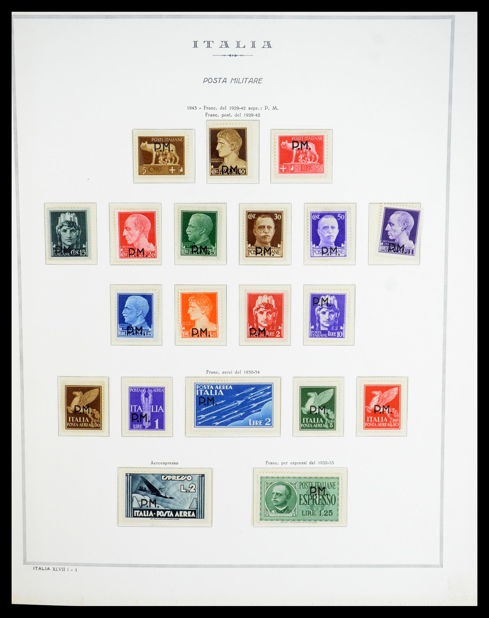 35325 066 - Postzegelverzameling 35325 Italië 1862-1980.