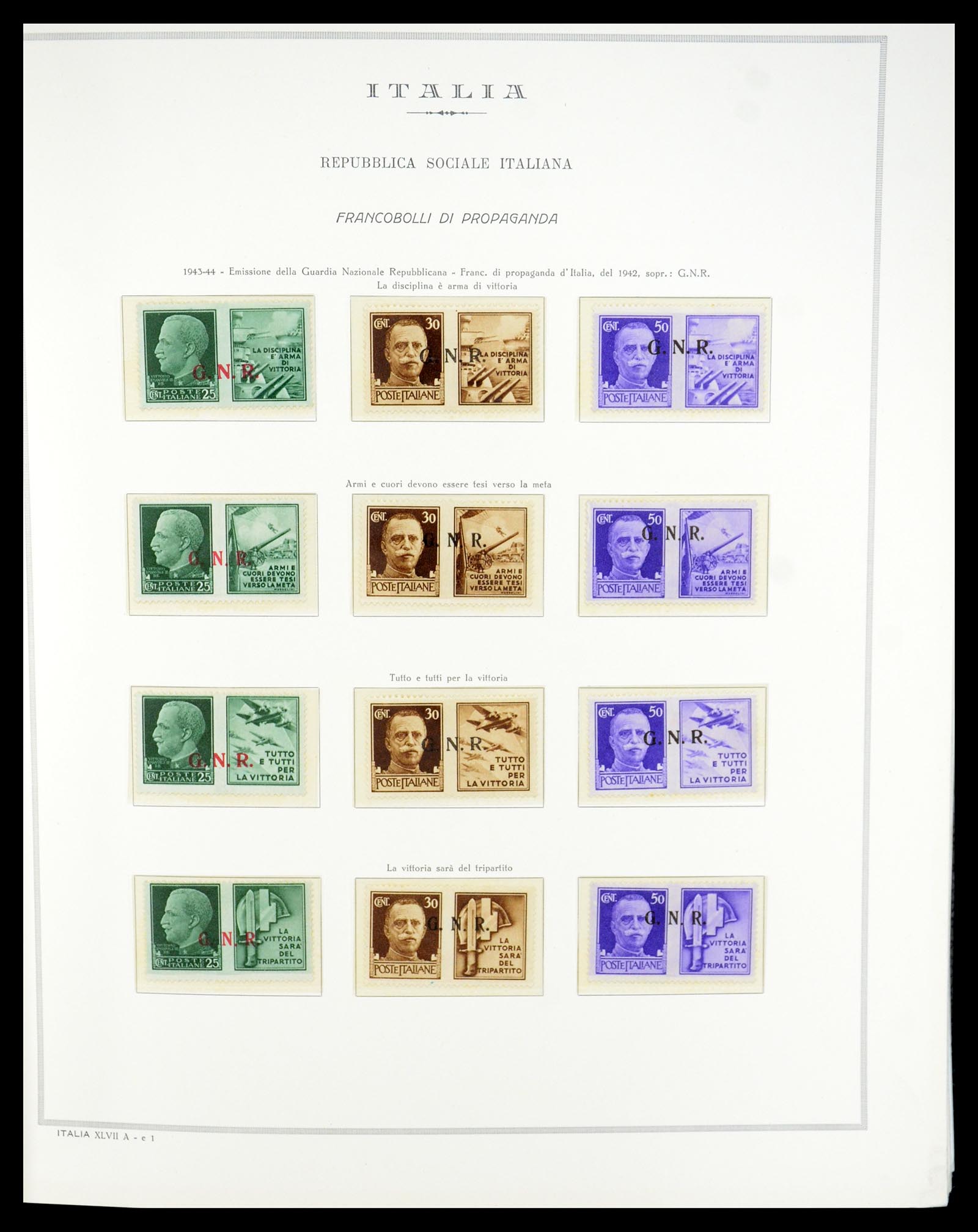 35325 072 - Postzegelverzameling 35325 Italië 1862-1980.