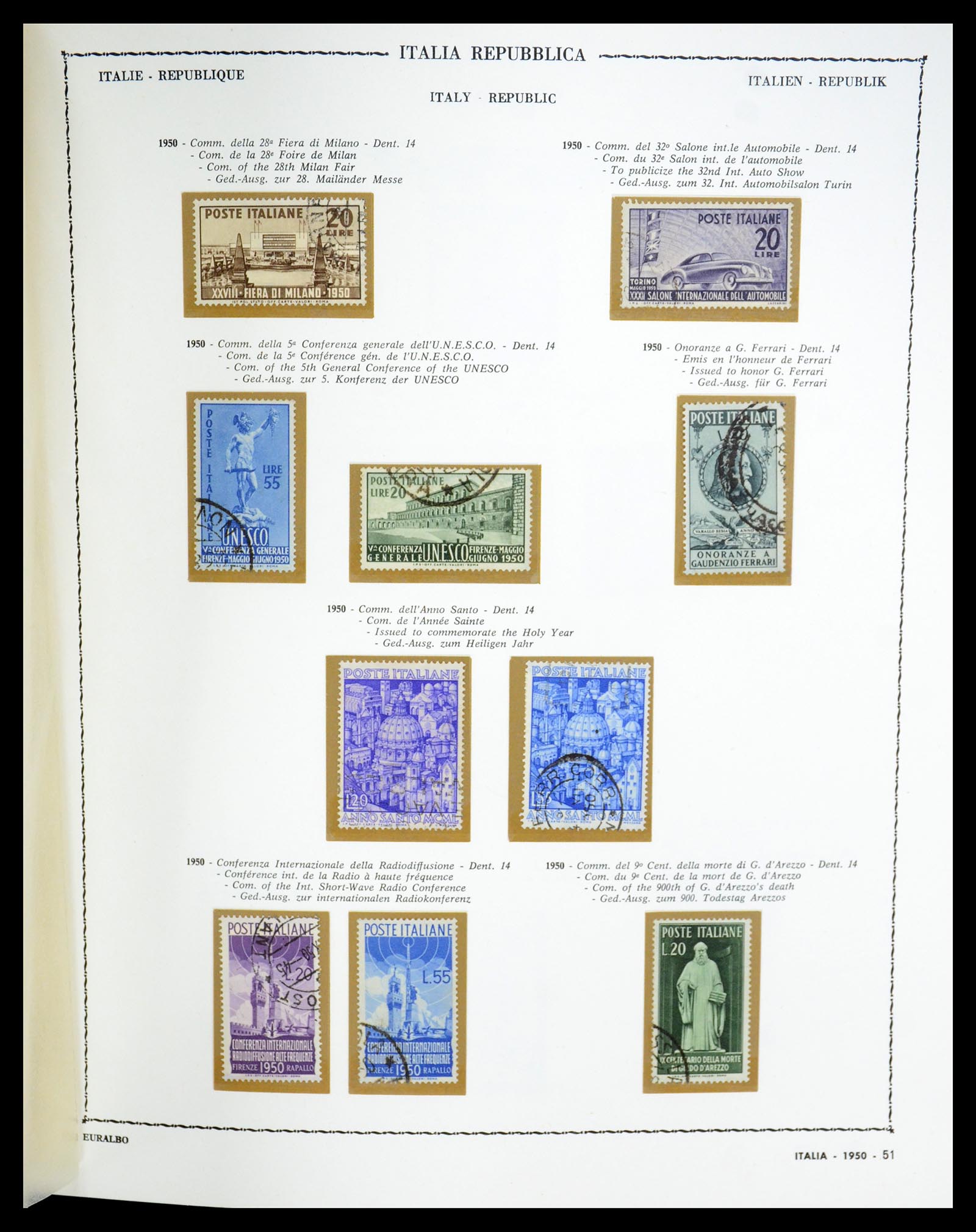 35325 080 - Postzegelverzameling 35325 Italië 1862-1980.