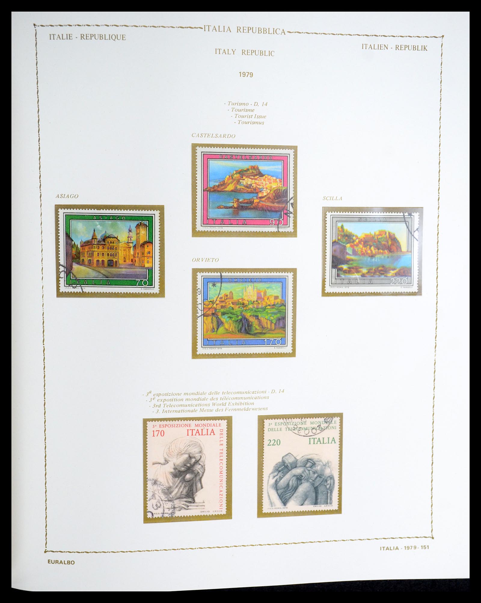35325 182 - Postzegelverzameling 35325 Italië 1862-1980.