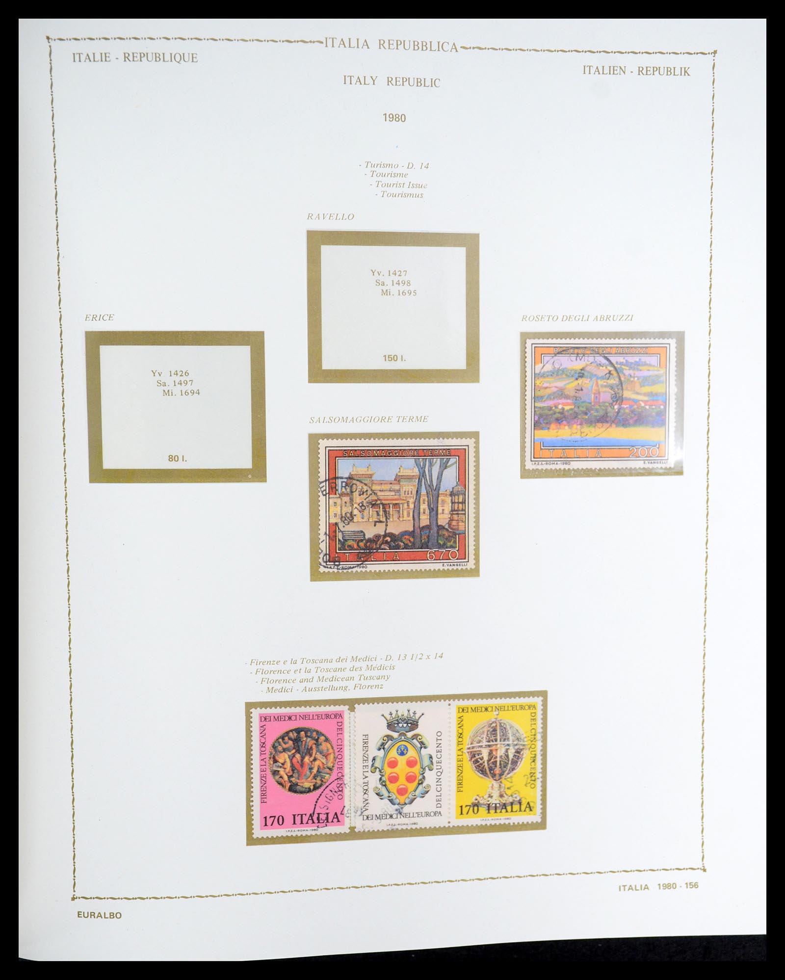 35325 187 - Postzegelverzameling 35325 Italië 1862-1980.
