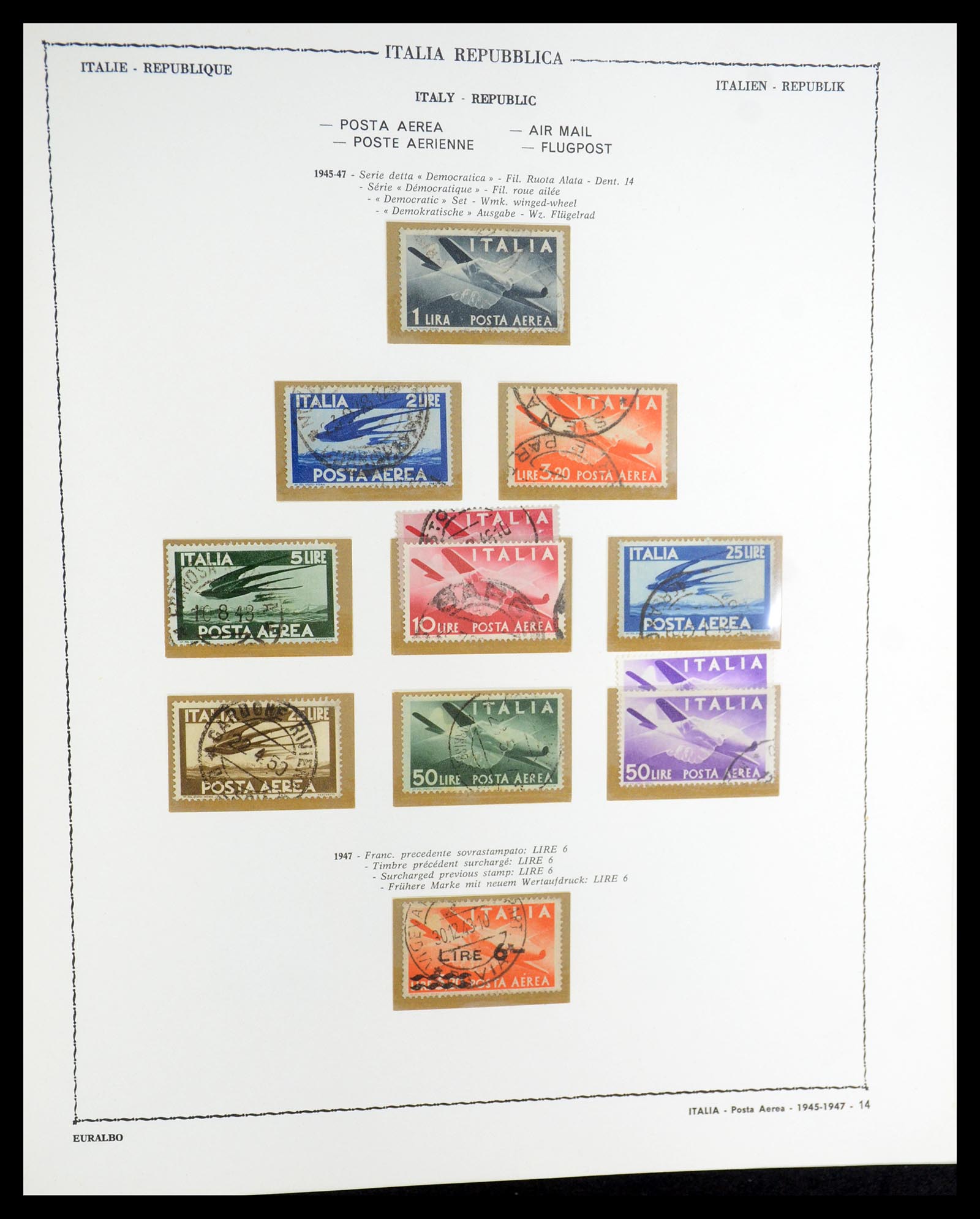 35325 190 - Postzegelverzameling 35325 Italië 1862-1980.