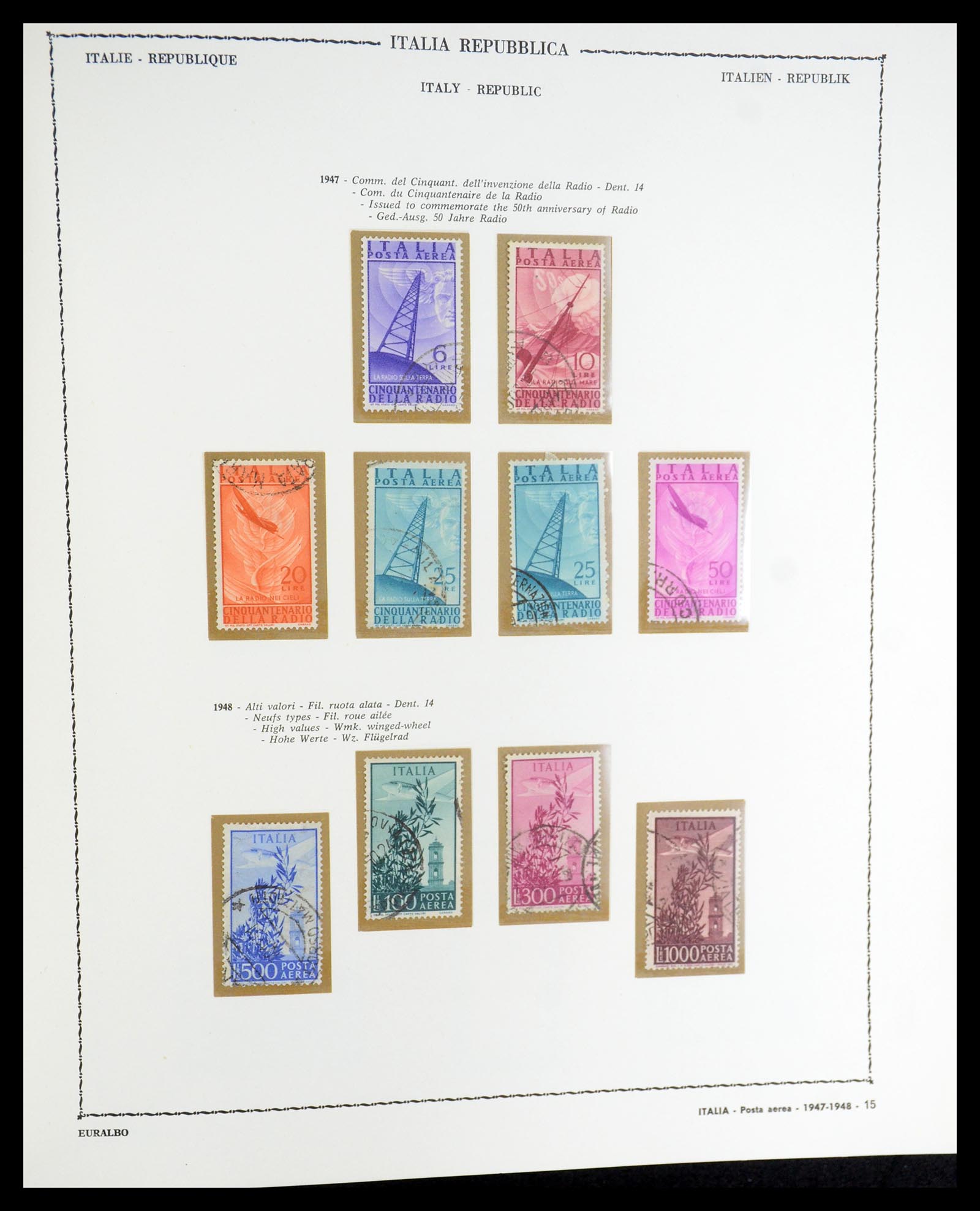 35325 191 - Stamp Collection 35325 Italy 1862-1980.