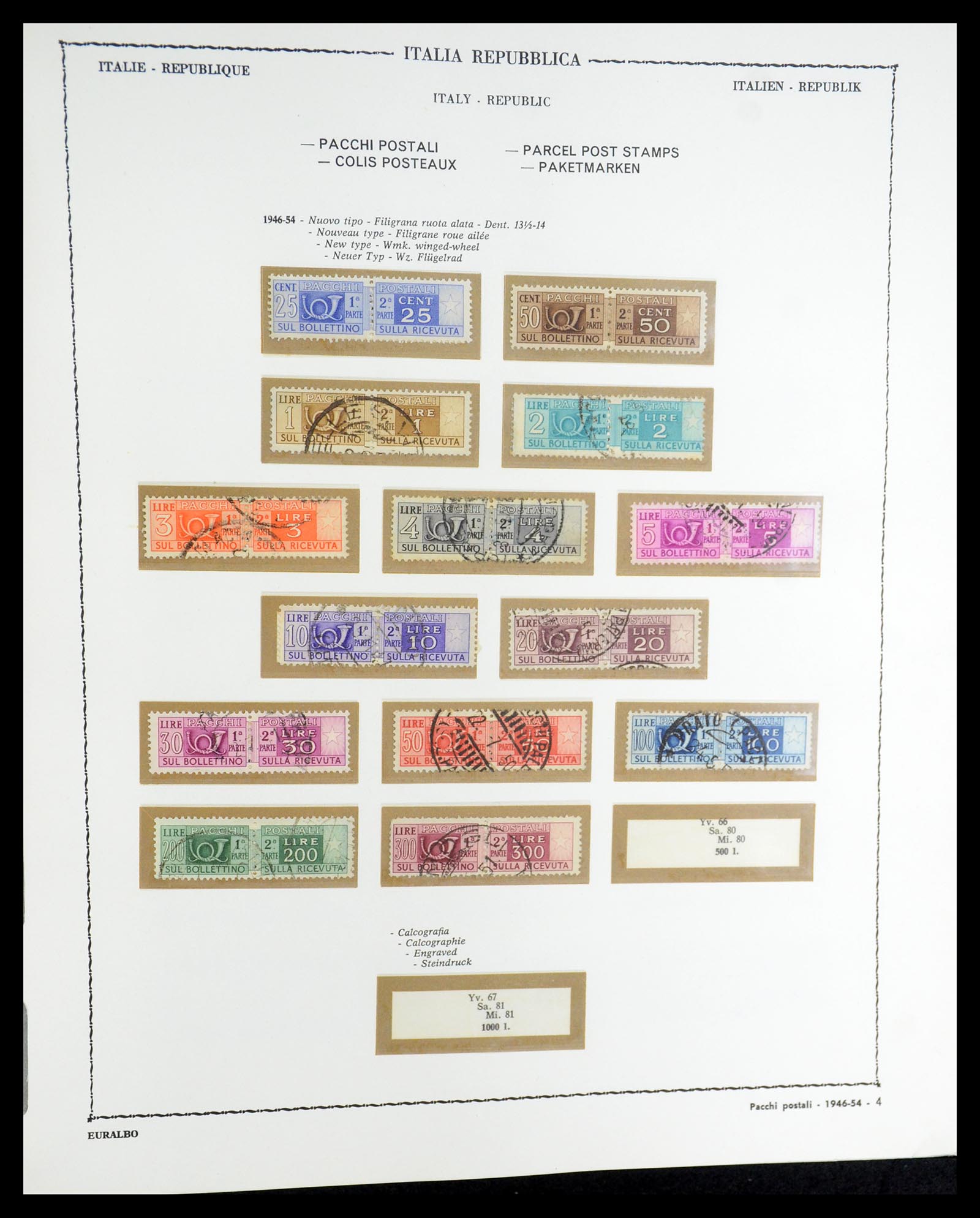 35325 198 - Postzegelverzameling 35325 Italië 1862-1980.