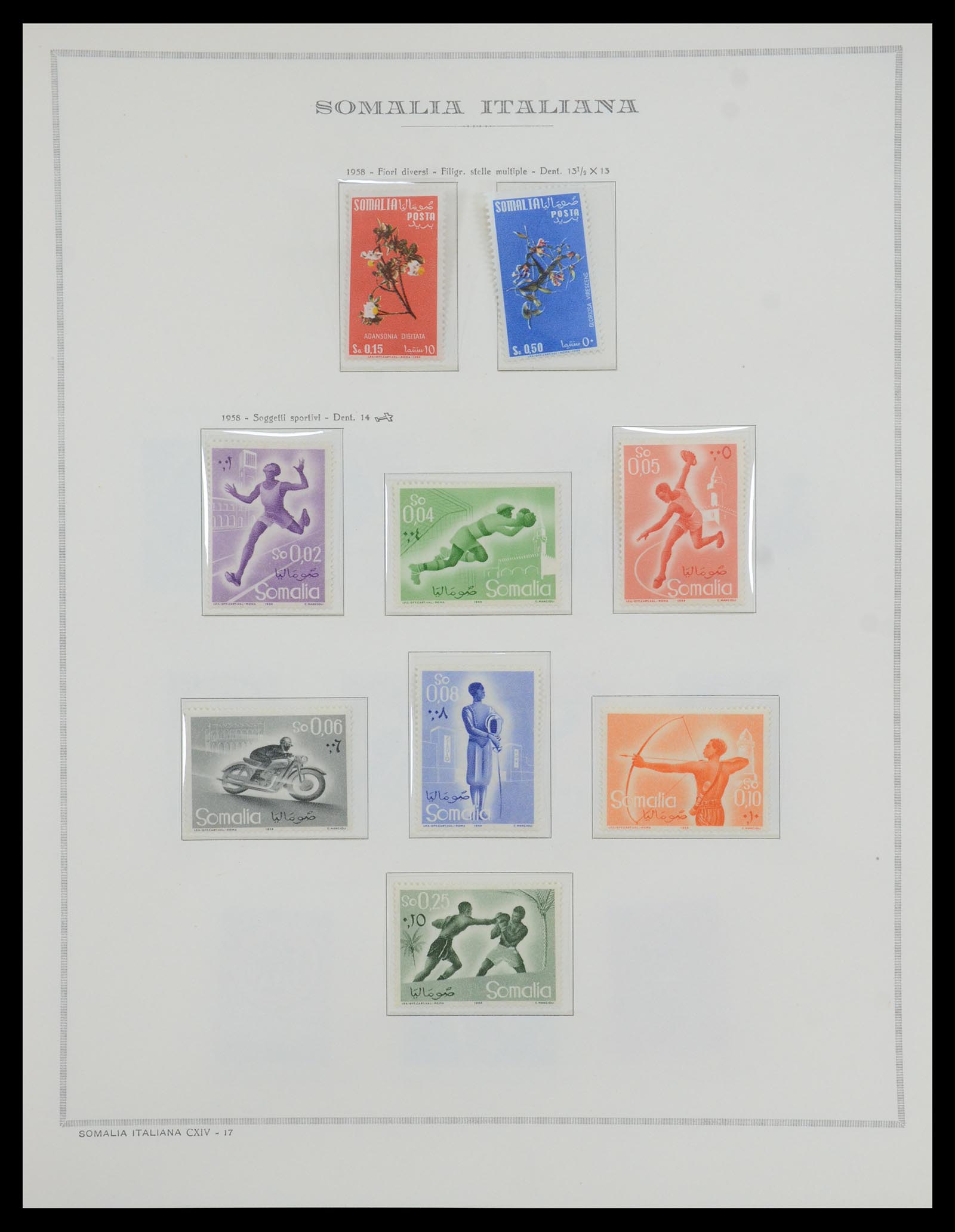 35328 063 - Stamp Collection 35328 Libya and Somalia 1952-1973.