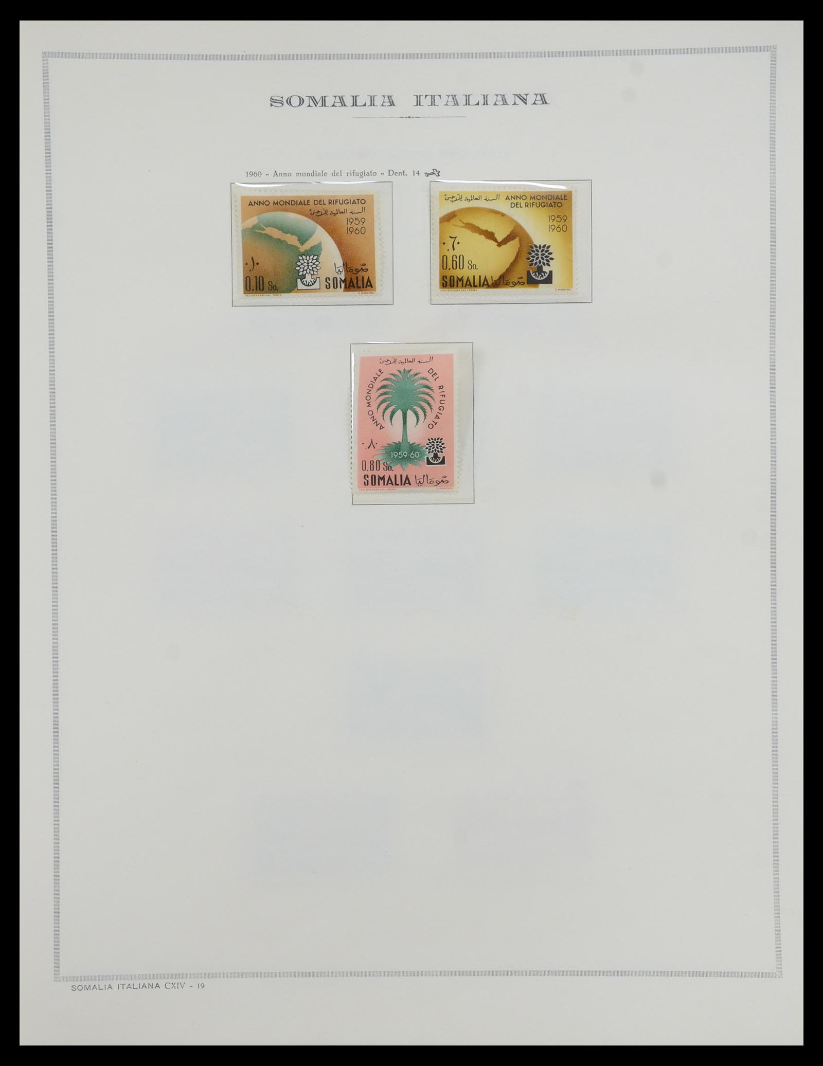 35328 065 - Stamp Collection 35328 Libya and Somalia 1952-1973.